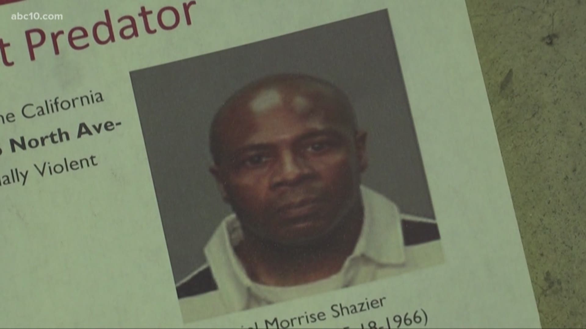Dariel Shazier, a registered sexually violent predator, will be released from a state hospital and into a North Sacramento neighborhood.