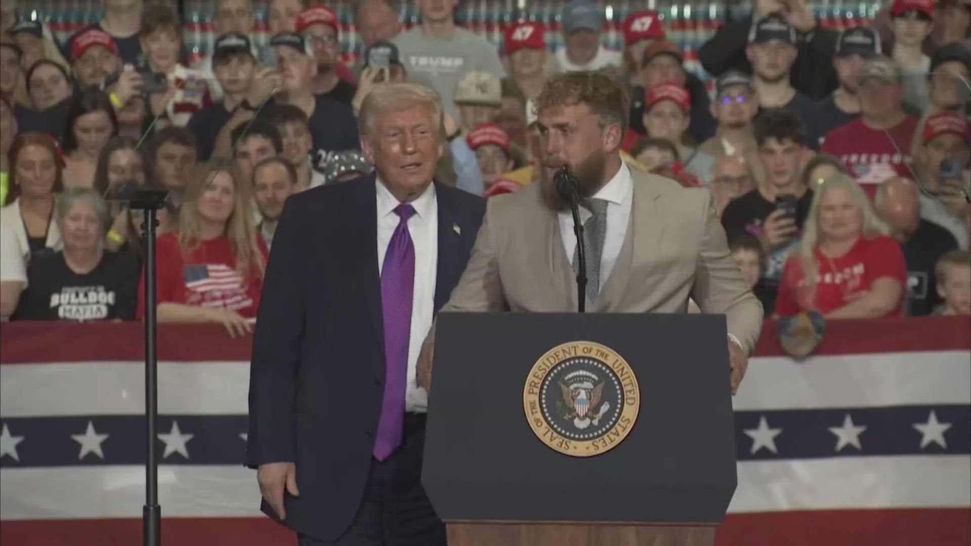 Trump invites Jake Paul to Kentucky rally, says he’d like to see him ...