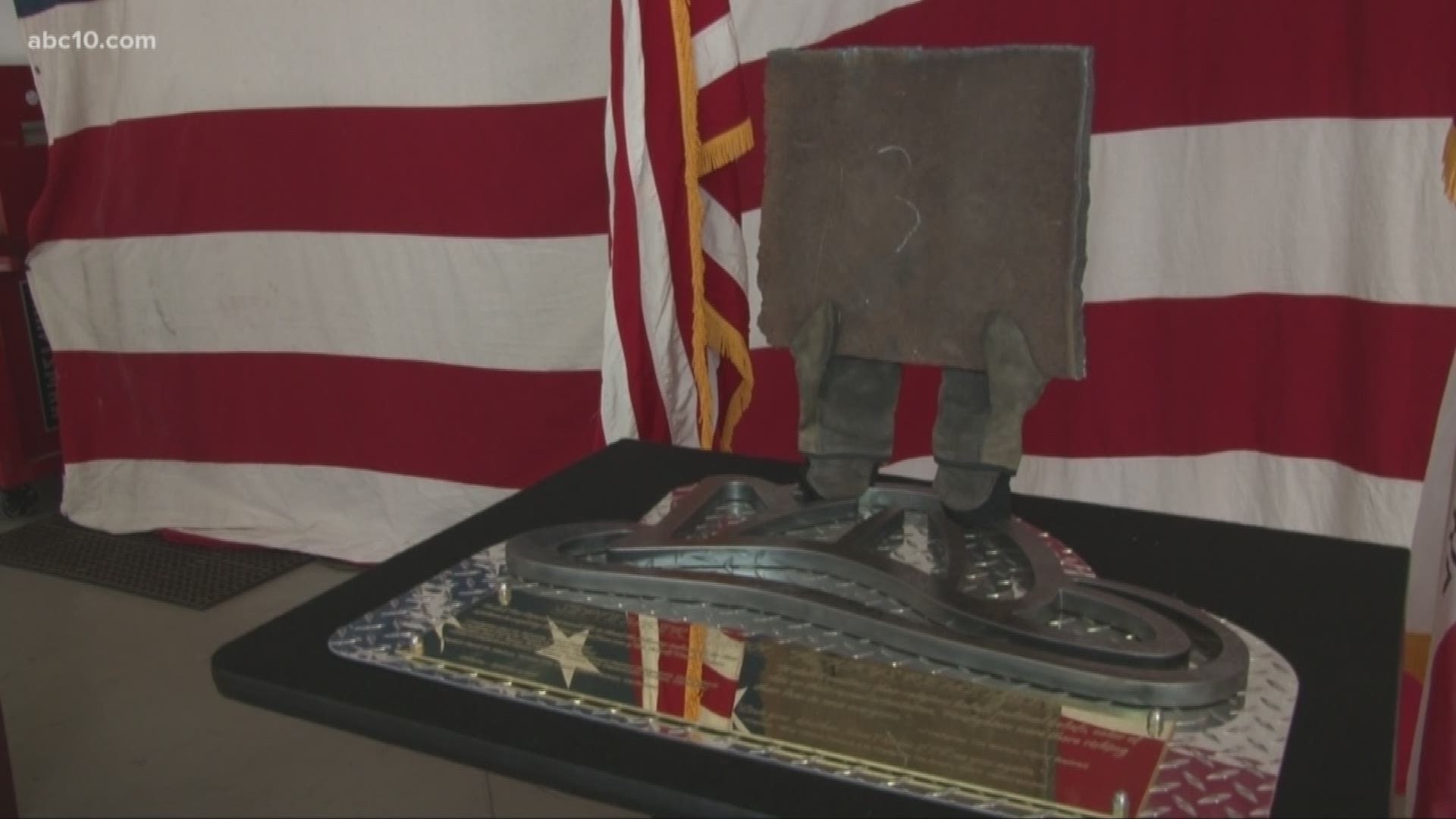 The Turlock Fire Department unveiled a piece of history during their Sept. 11 ceremony.