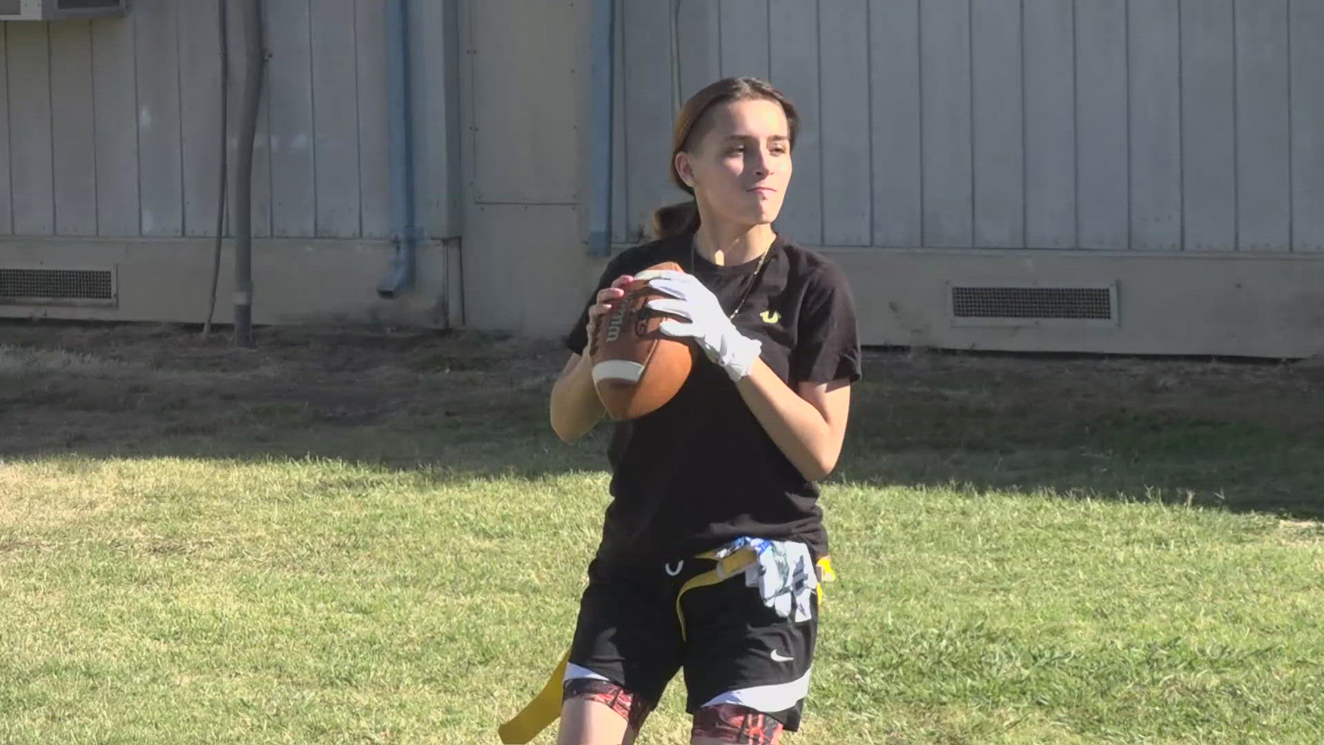 A look at the Sacramento High School flag football team