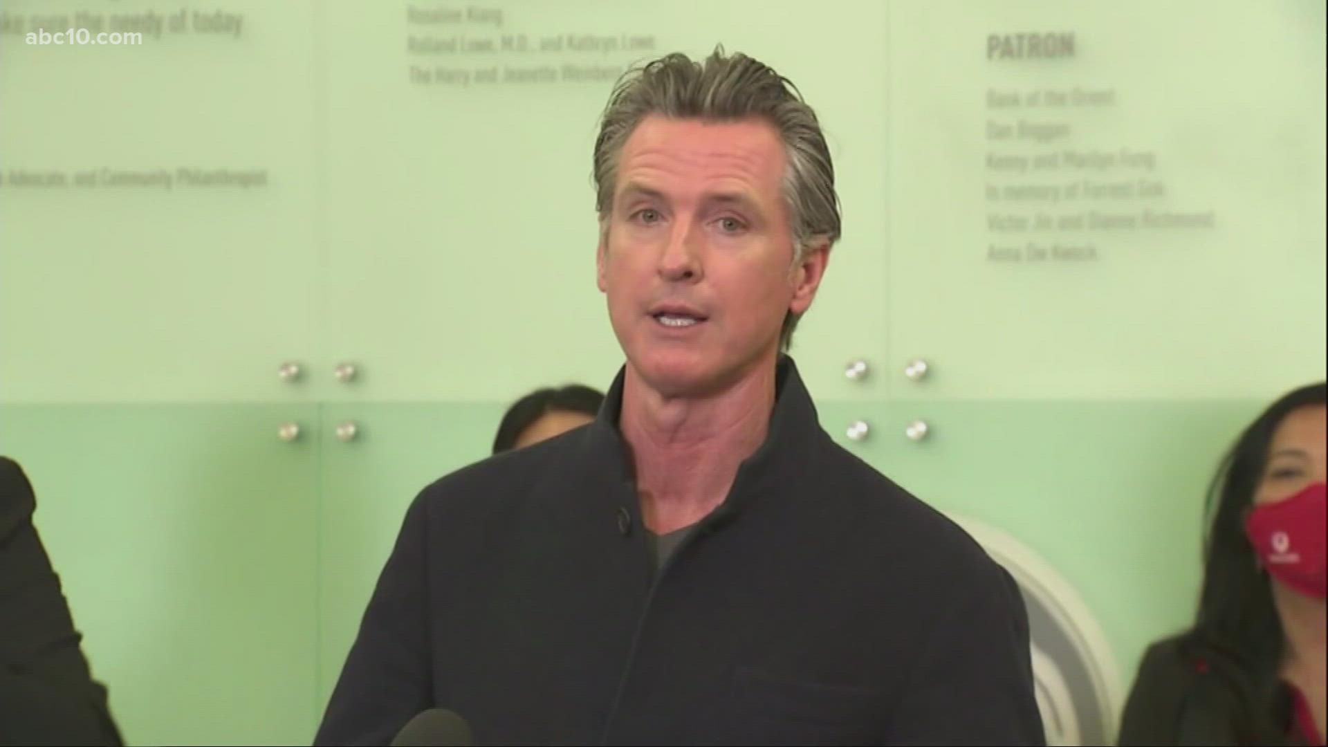 ABC10 political reporter Morgan Rynor explains what Gov. Newsom had to say about only 66% of state employees being vaccinated.