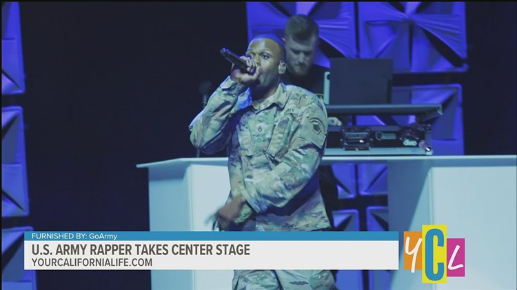 U.S. Army Rapper Takes Center Stage