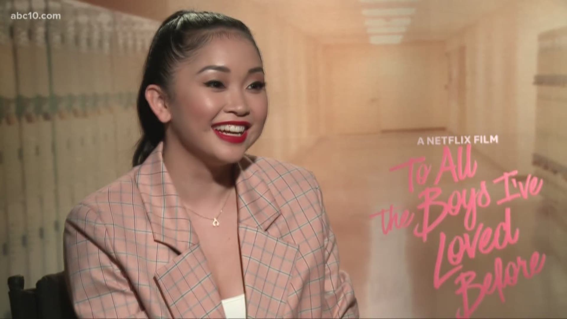 Mark S. Allen sits down with Lana Condor to talk about the new Netflix movie "To All the Boys I Loved Before."