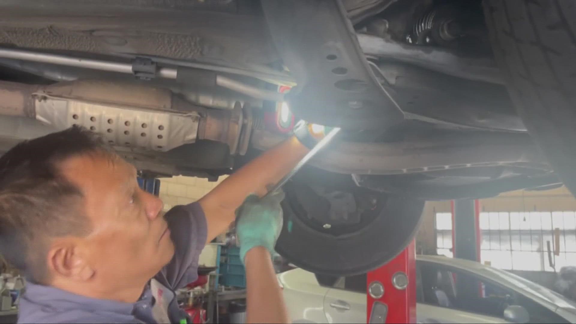 At T1 Automotive off Broadway in Downtown Sacramento, the shop sees a spike in customers bringing in their cars with a multitude of problems during the hot months.