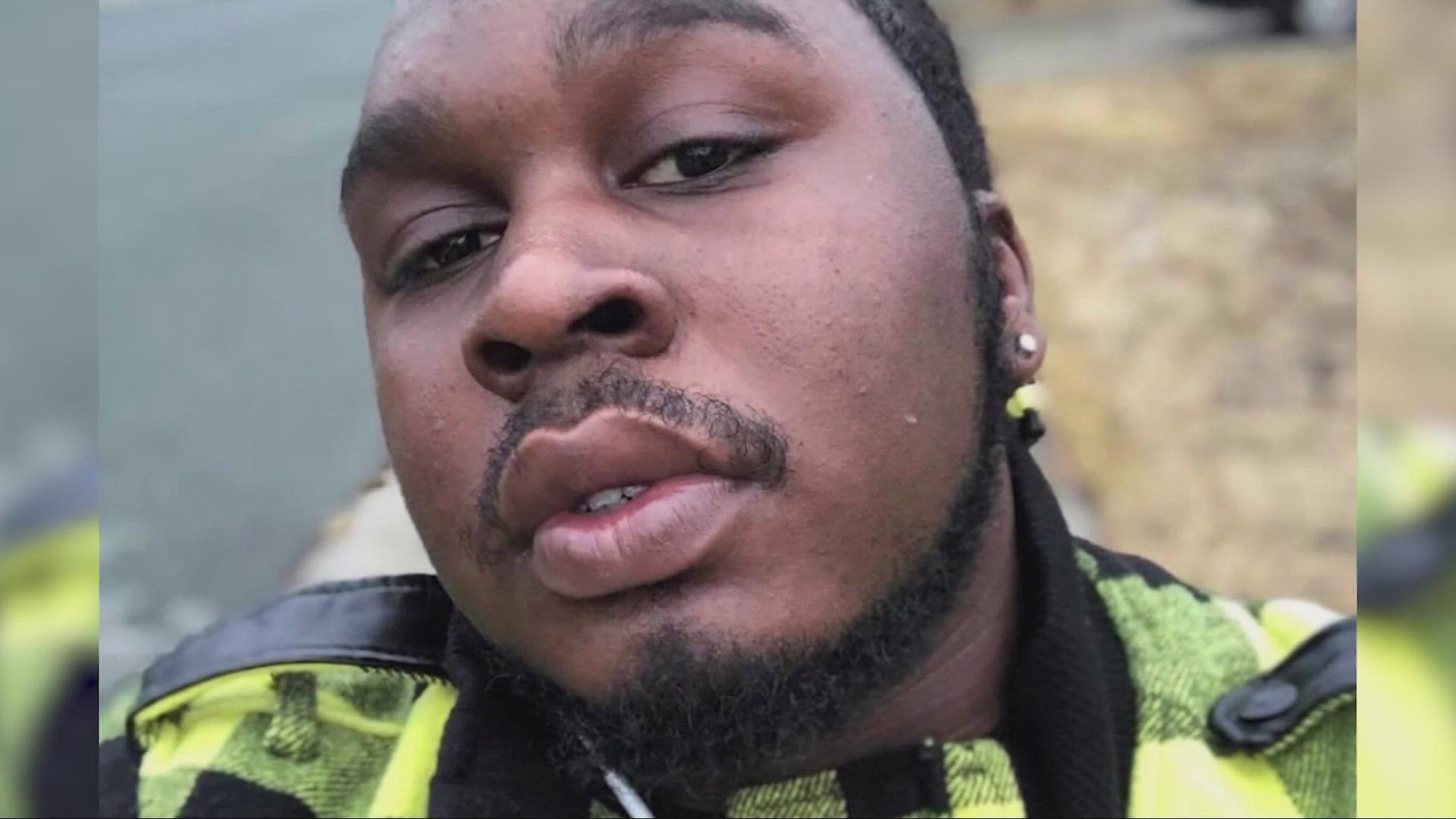 One week after 23-year-old Tyrique Harris was shot and killed at a Golden 1 Credit Union near Sherwood Mall in Stockton, his family seeks answers.
