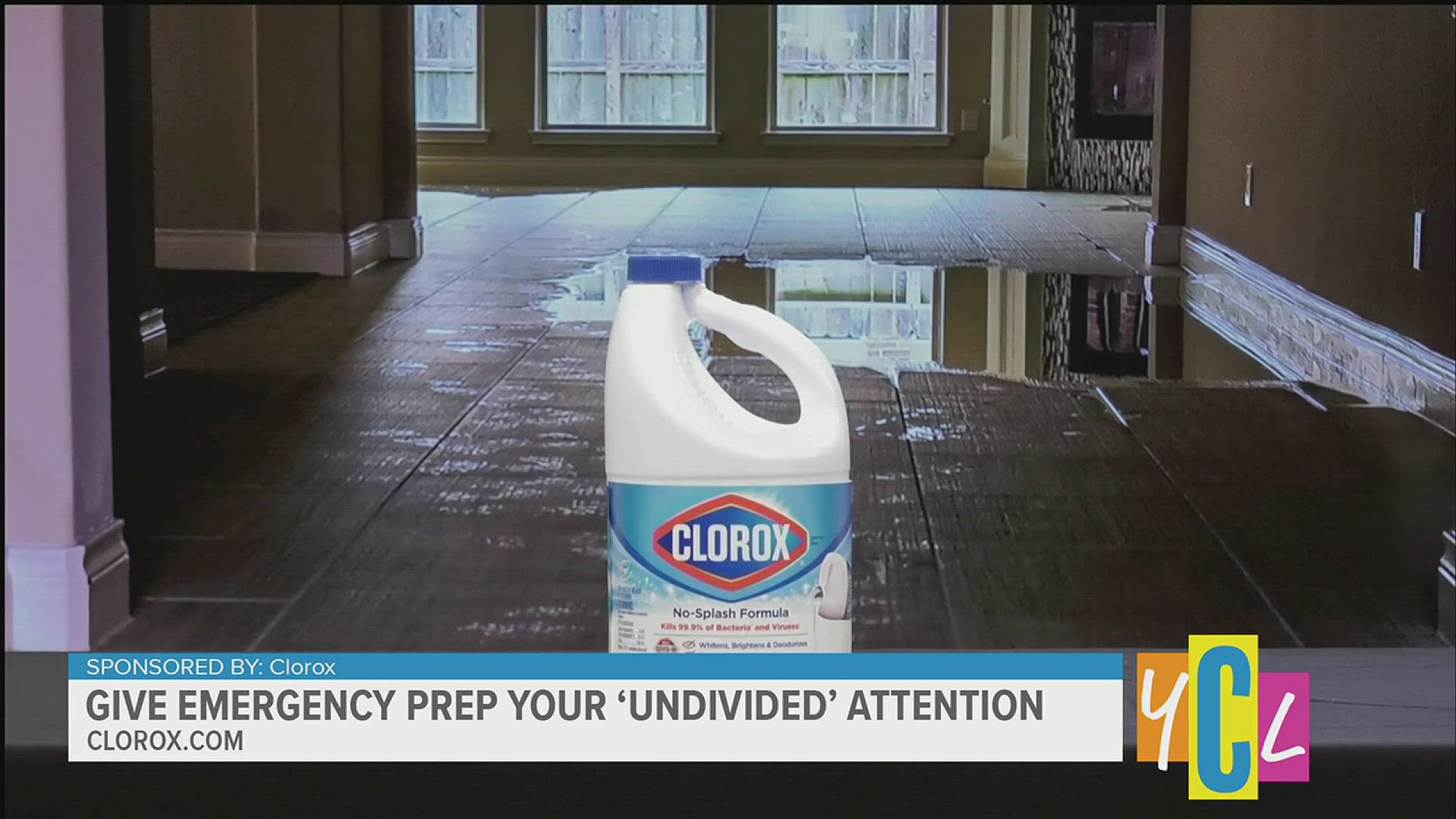 Learn how a few simple precautions can make a big difference during natural disasters or weather emergencies. This segment is paid for by Clorox.