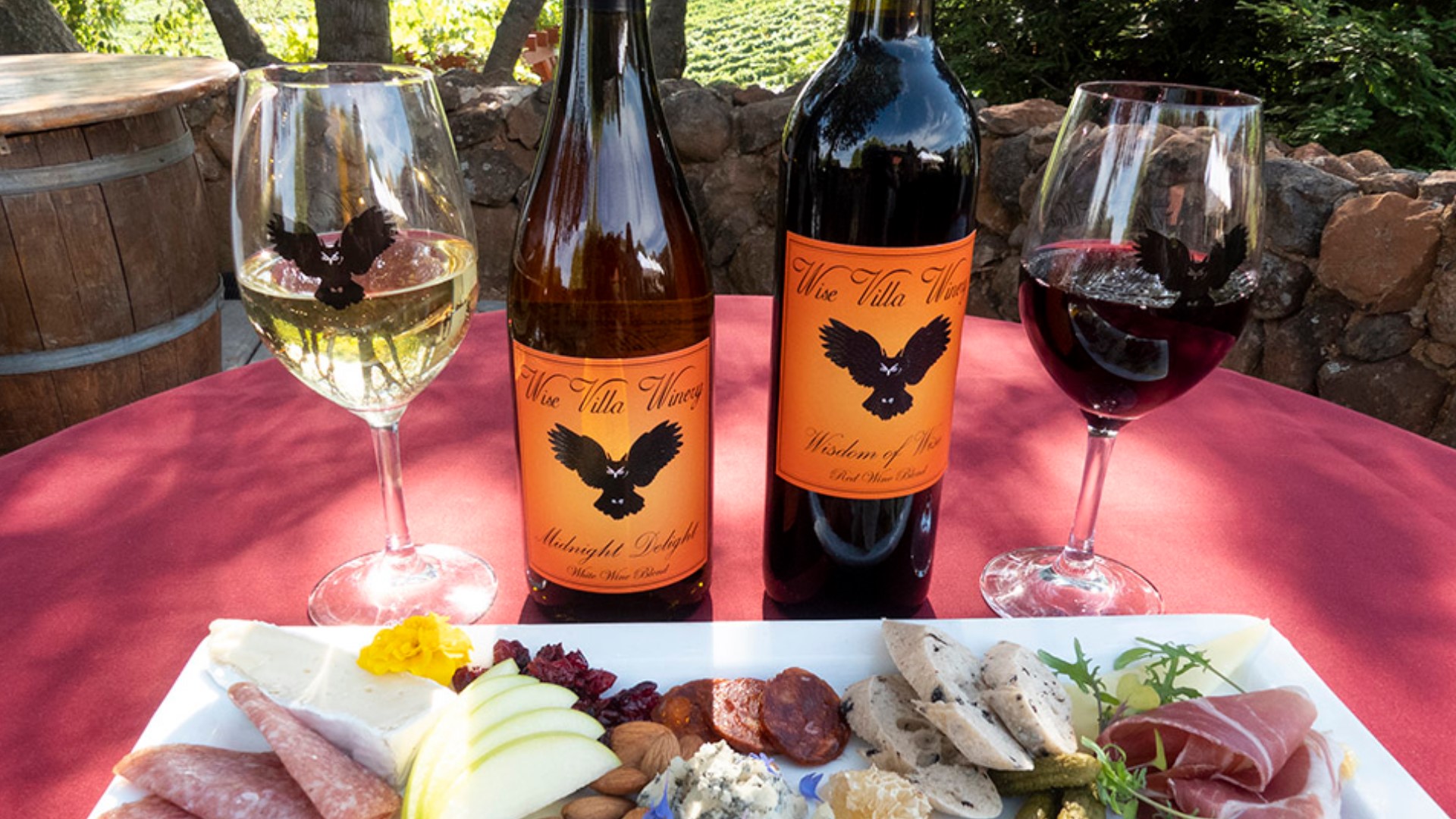 State guidelines now allow Placer County to reopen dine-in restaurants, but wineries are still barred. Thankfully, Wise Villa Winery has a Tuscon-inspired bistro.