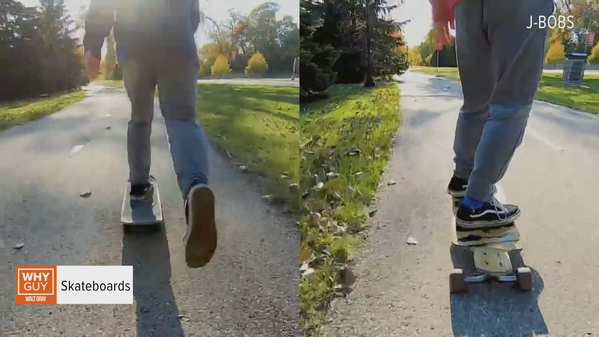 The issue of banning skateboards applies generally to bike trails and bike lanes.