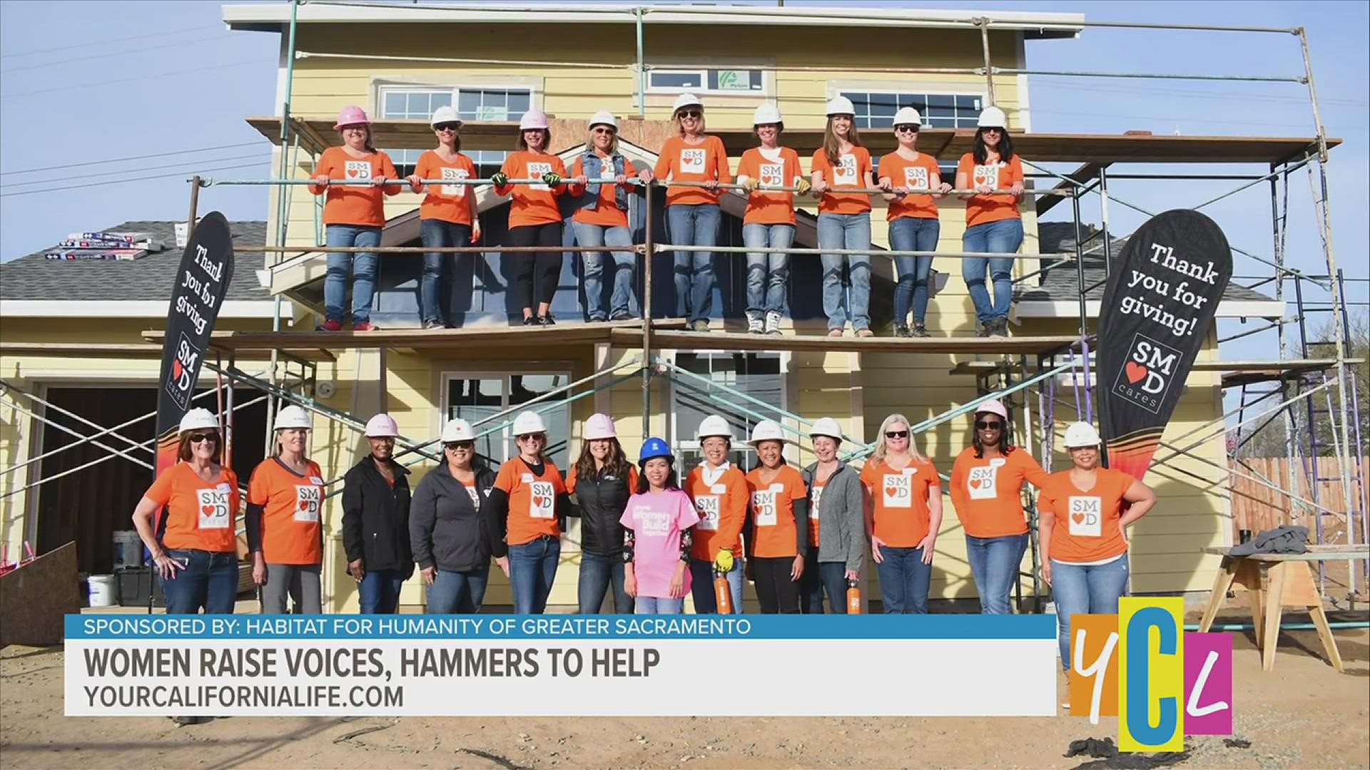 Women Build brings together our community to make a difference with Habitat for Humanity of Greater Sacramento by building greatly needed affordable housing in Sac!