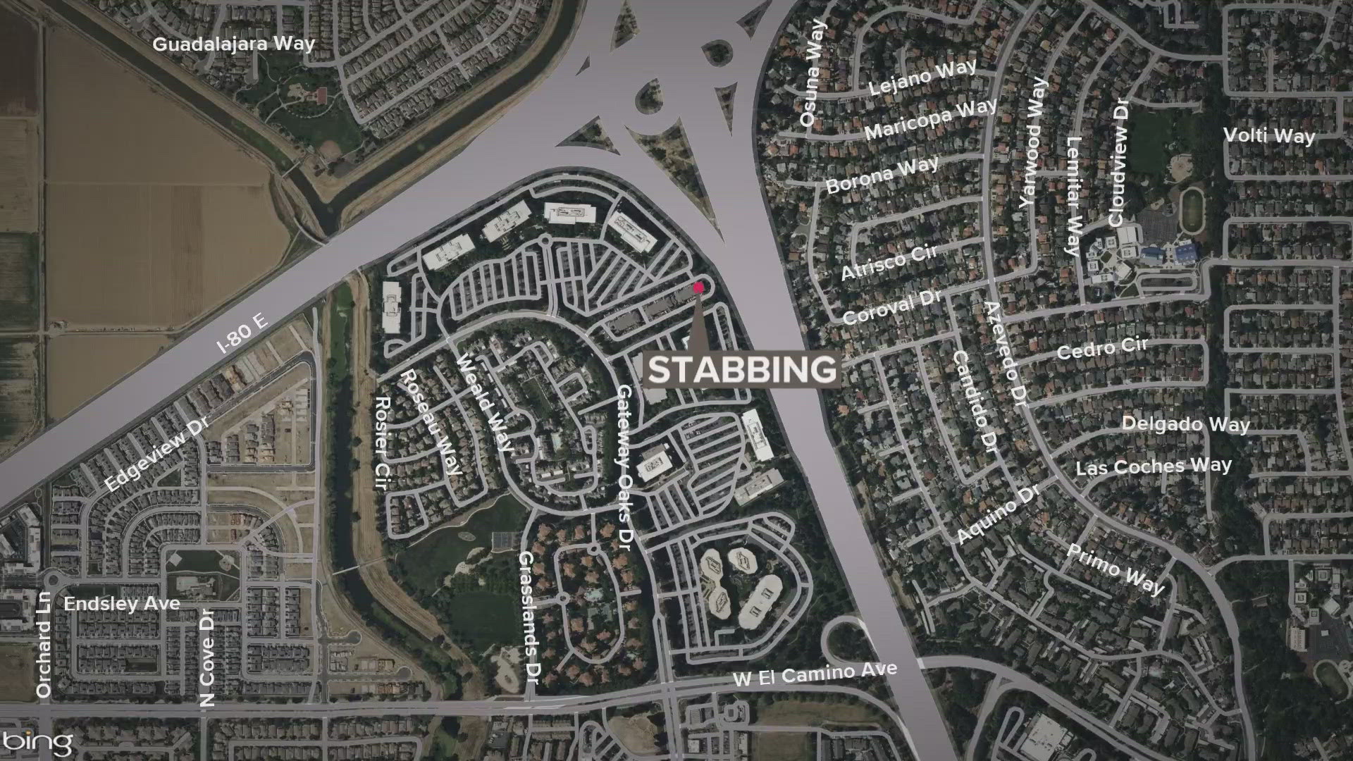 Police say the stabbing happened near an Extended Stay America hotel. he was taken to the hospital where he died from his injuries.