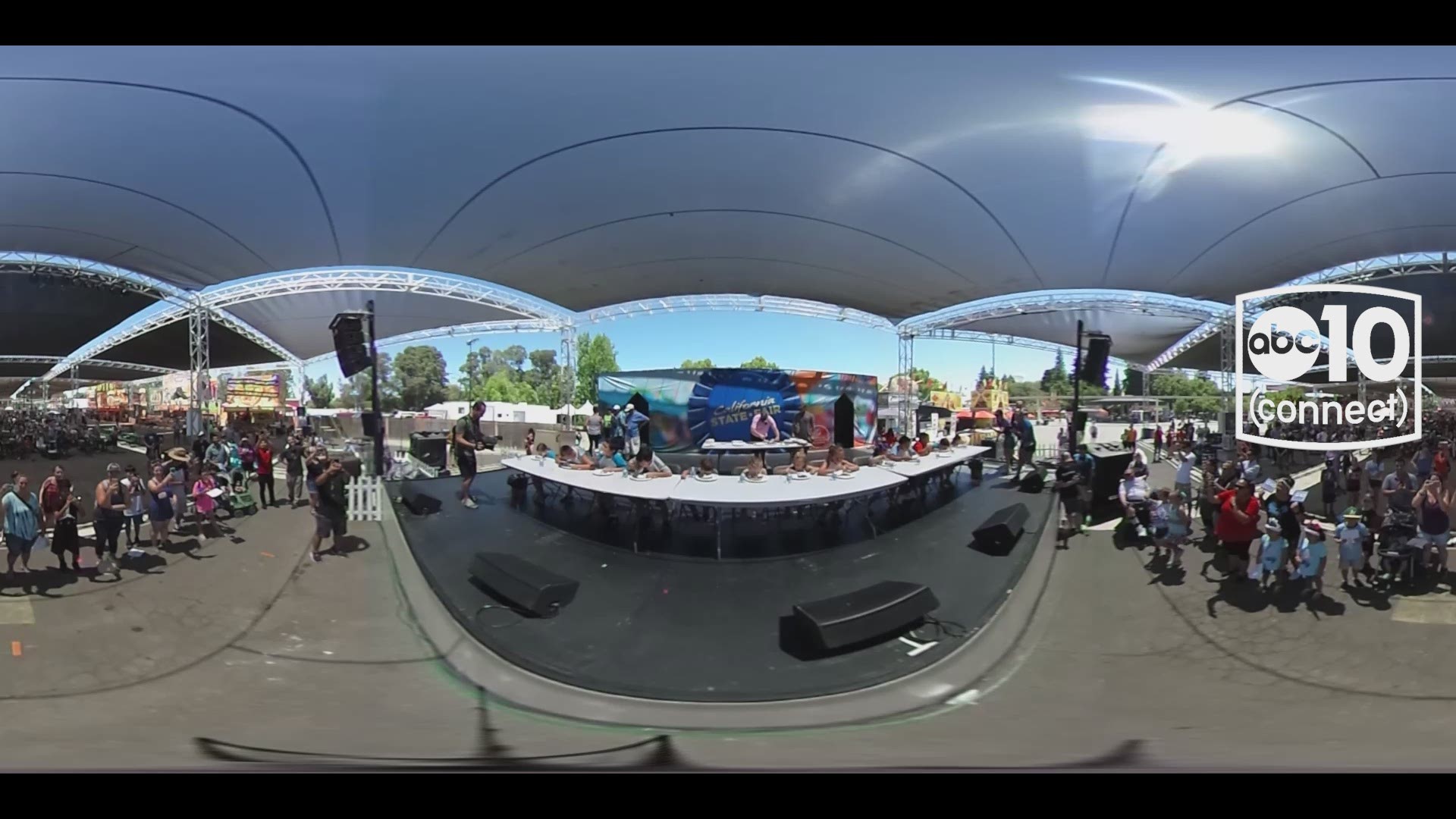 We took a 360 degree camera to the State Fair. Look at what we saw!
