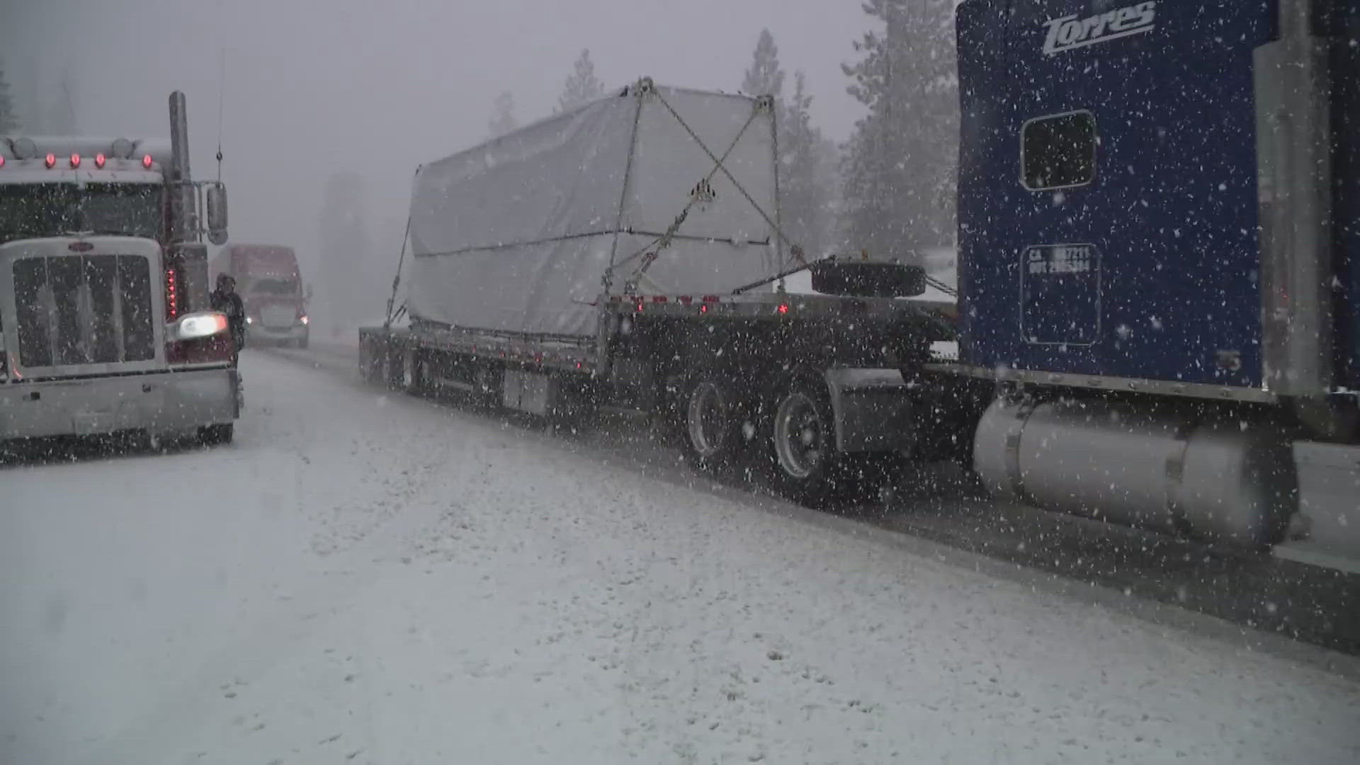 Many families were impacted by the snow going both ways on Interestate-80.