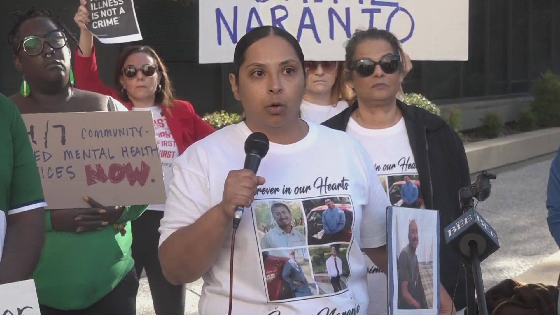 Acosta Naranjo describes a doting father who loved to fish and always pushed her to do her best. She says her father was experiencing a mental health crisis.