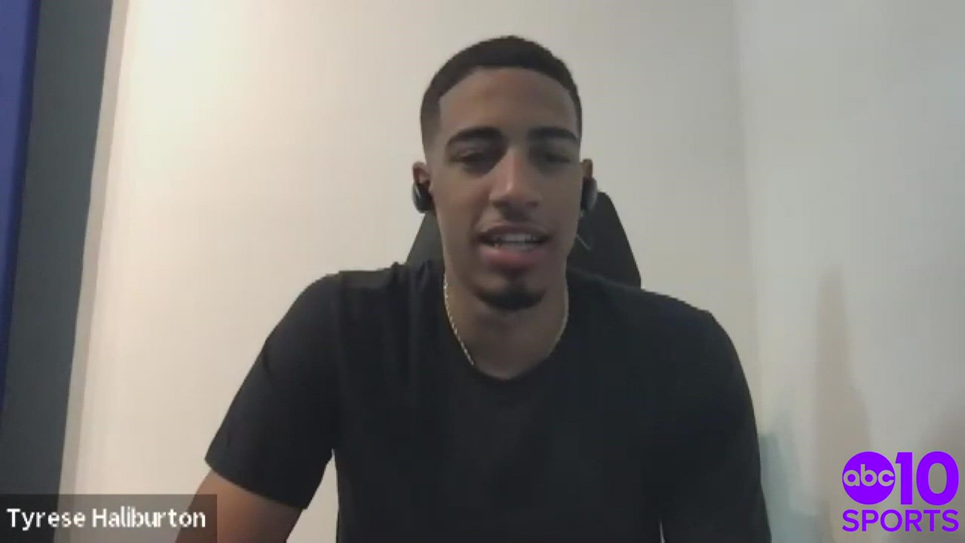 Kings top draft pick Tyrese Haliburton, selected with the 12th overall pick out of Iowa State in the NBA Draft, explains why Sacramento is the perfect fit for him.