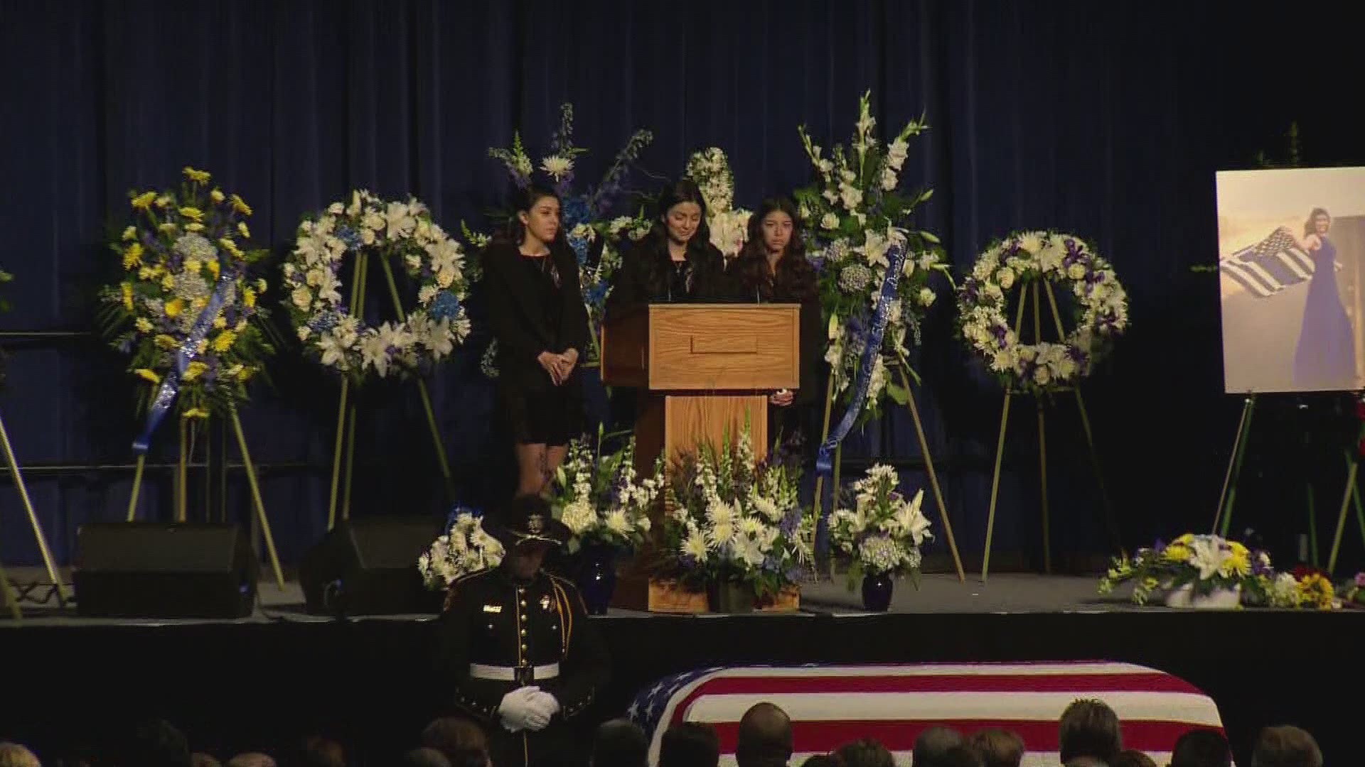The Corona sisters remember Davis police officer Natalie Corona.