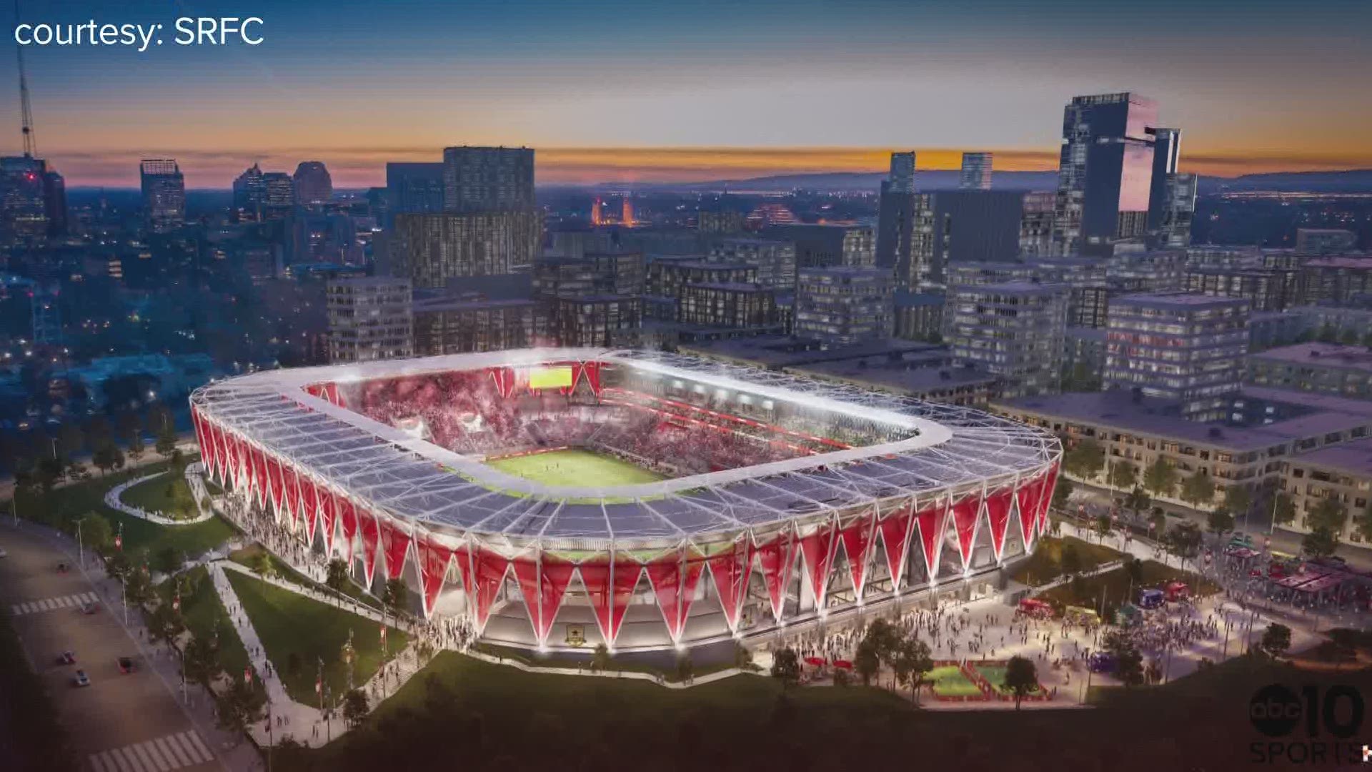 Sacramento's soccer saga continues as Republic FC releases updated renderings for a proposed MLS stadium contingent on California's capital city landing a Major League expansion team.