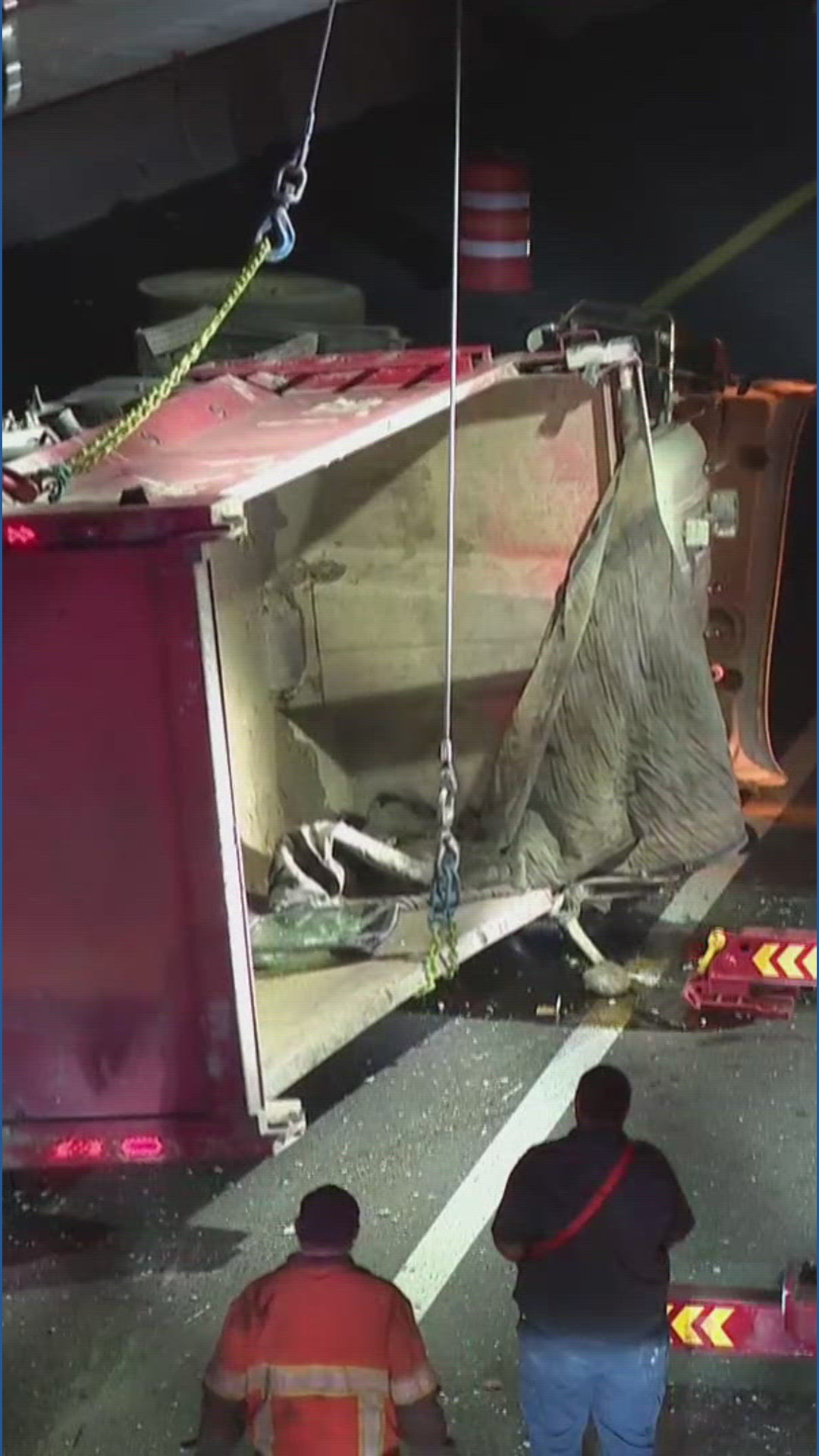 Man in custody after alleged stolen dump truck crashes during police ...