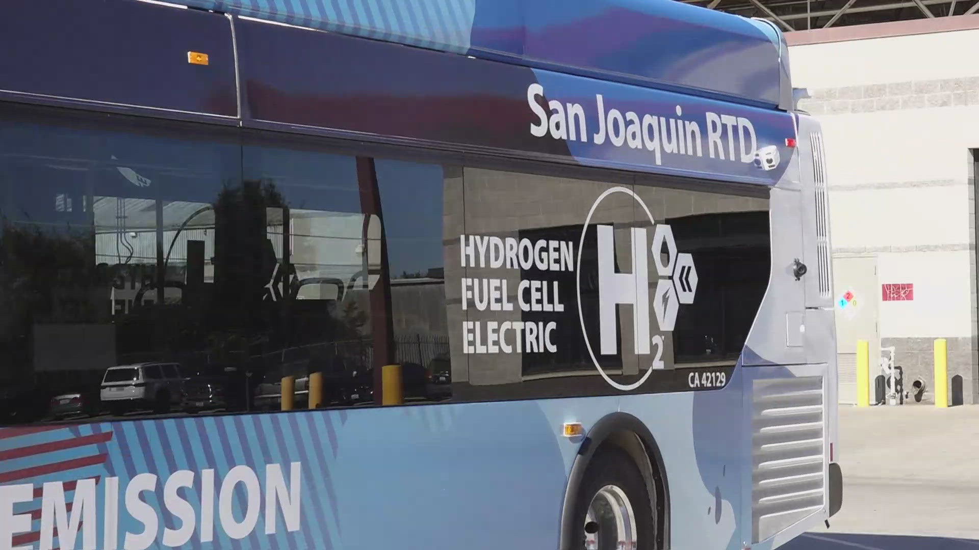 The agency started to introduce electric buses in 2013 and between 2022 and 2023 they got nine new fully electric buses.