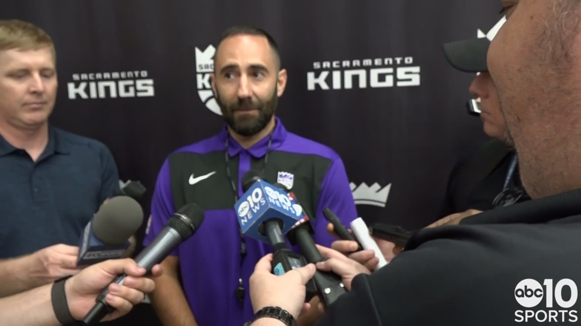 New Kings assistant coach Jesse Mermuys talks about his role in being the head coach of Sacramento's summer league team, why Harry Giles was left off the roster, players learning from Luke Walton's new coaching staff and Friday's first day of summer camp before games begin on Monday.