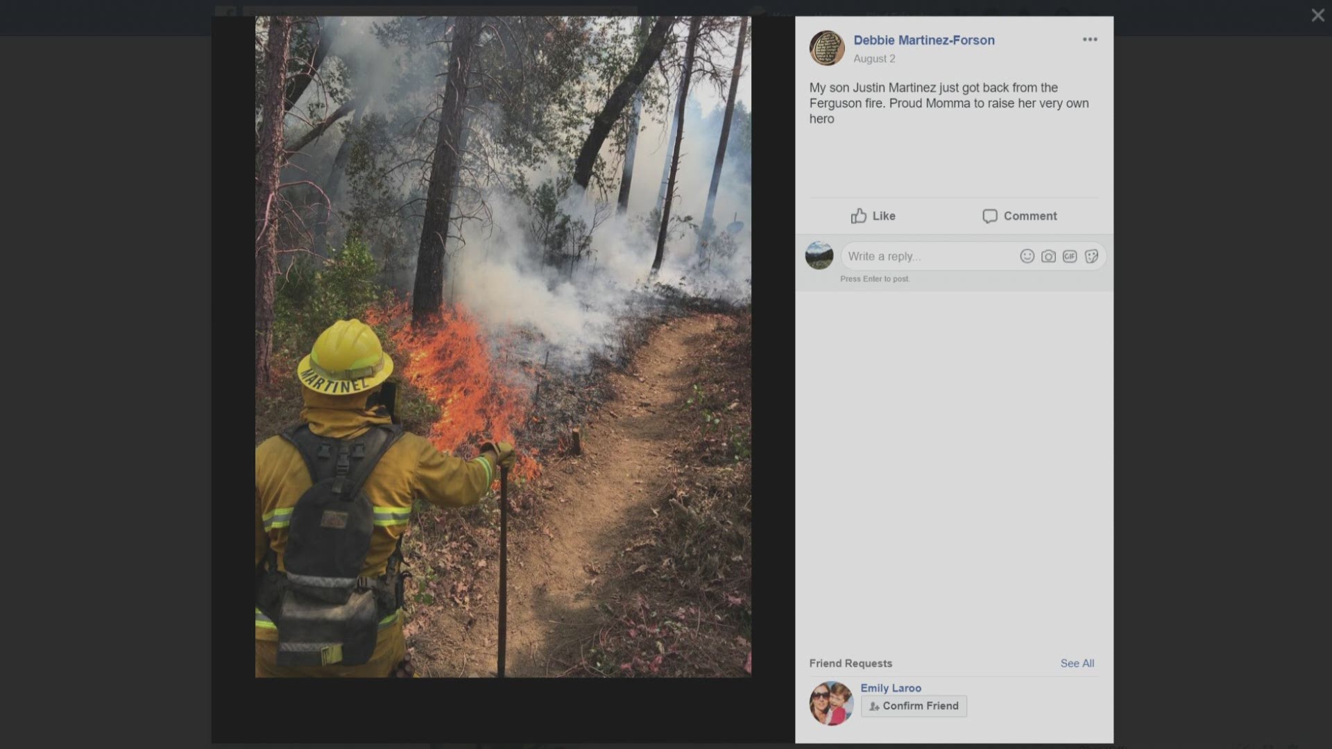 Join ABC10 in thanking all of the firefighters who are putting their lives on the line battling the many wildfires burning in California.