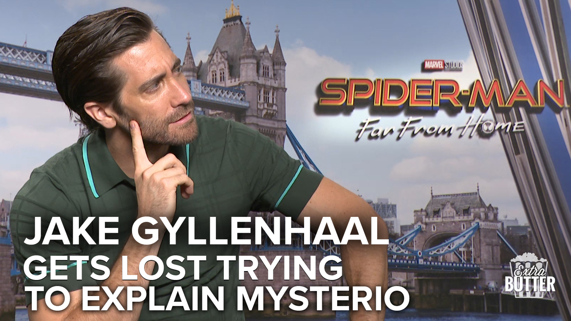 Jake Gyllenhaal gets lost while trying to explain Mysterio and the time continuum in 'Spider-man: Far From Home.' Jake also talks about joining Marvel for the first time.