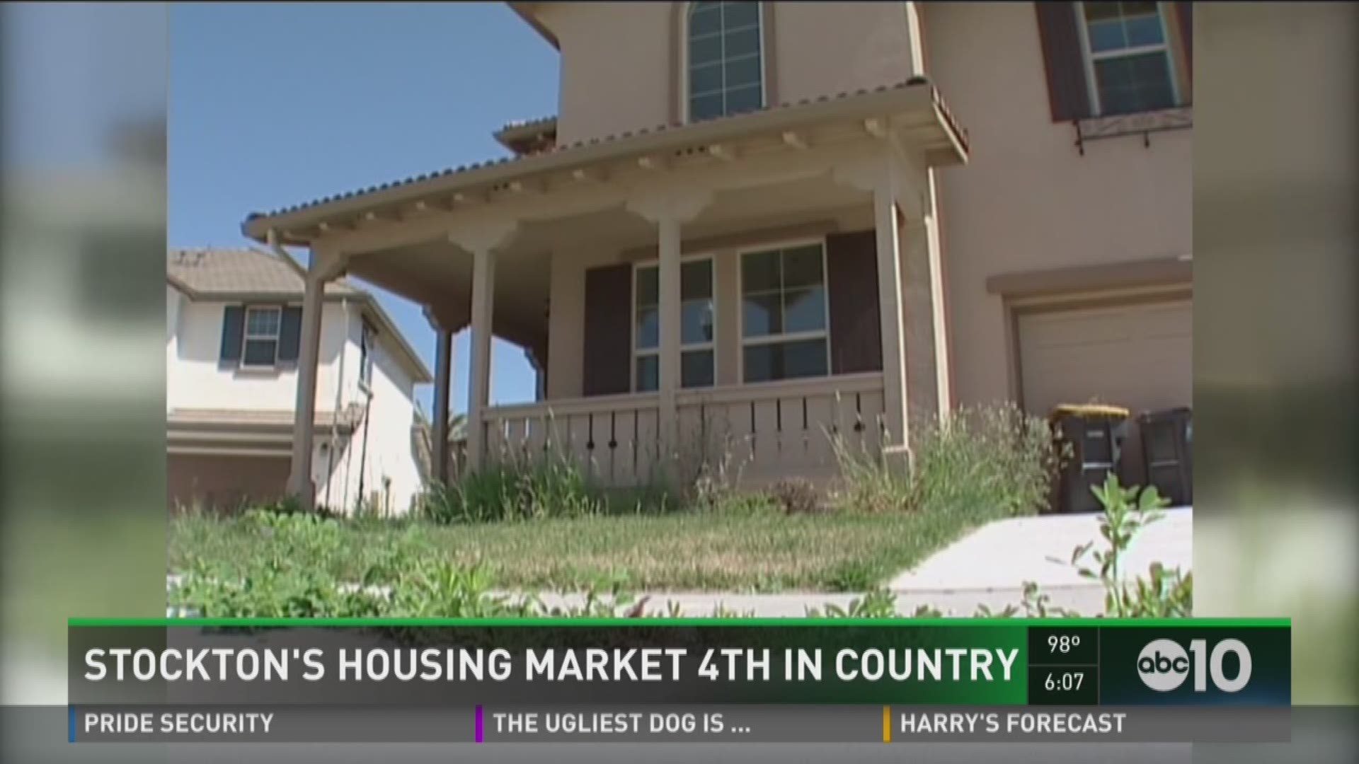 Housing crisis in Stockton on the rise. (June 25, 2016)