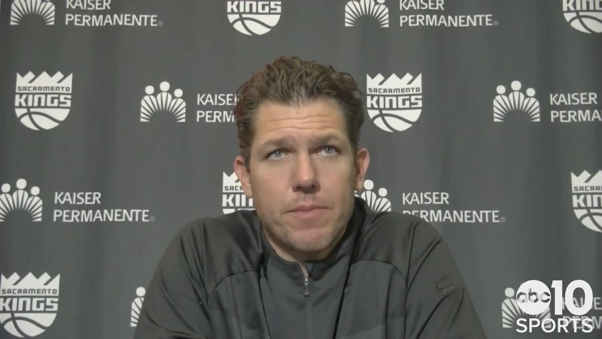 Following Friday's 115-94 loss to the Lakers in Sacramento, Kings coach Luke Walton talks about the team's shooting woes as they suffer a second consecutive defeat.