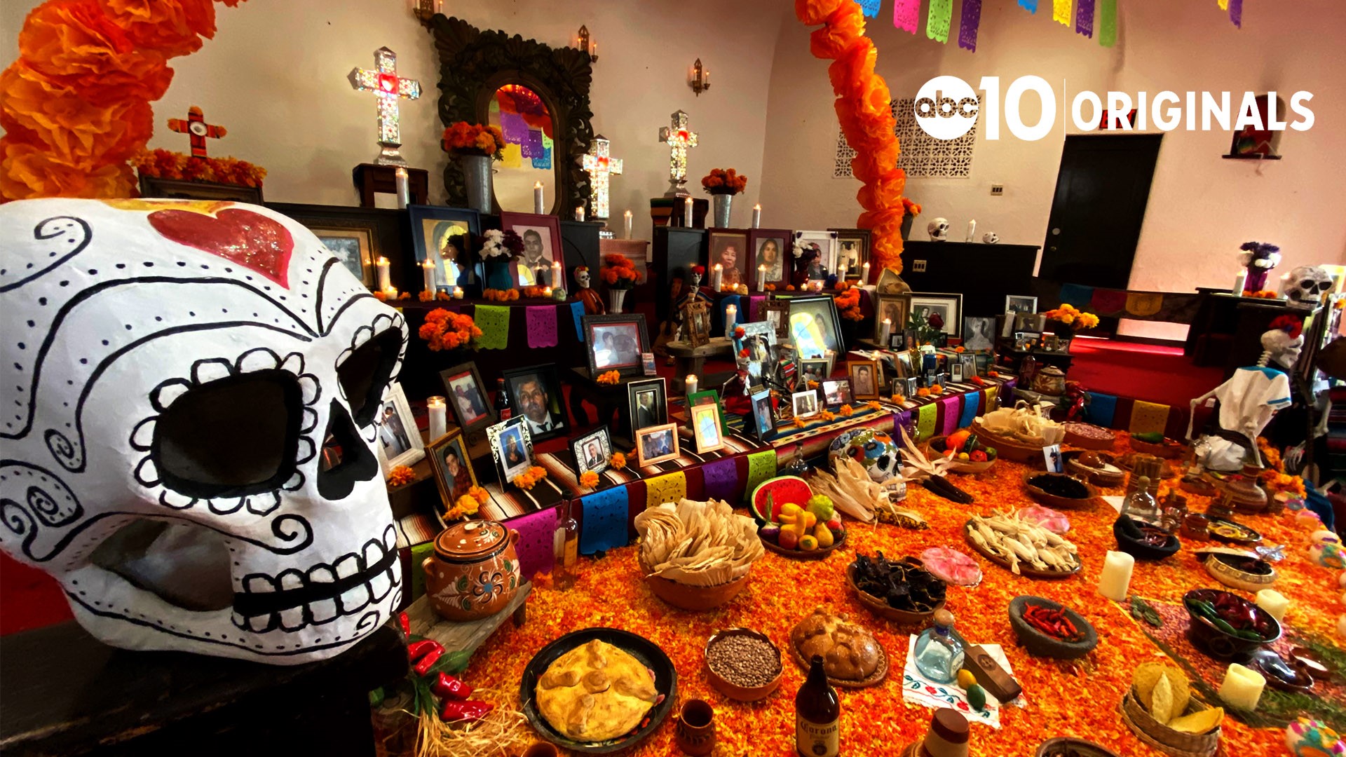 In Midtown Sacramento, you'll find local gift shop, Kulture. Their traditional altar is open to the public and people are welcome to take part.