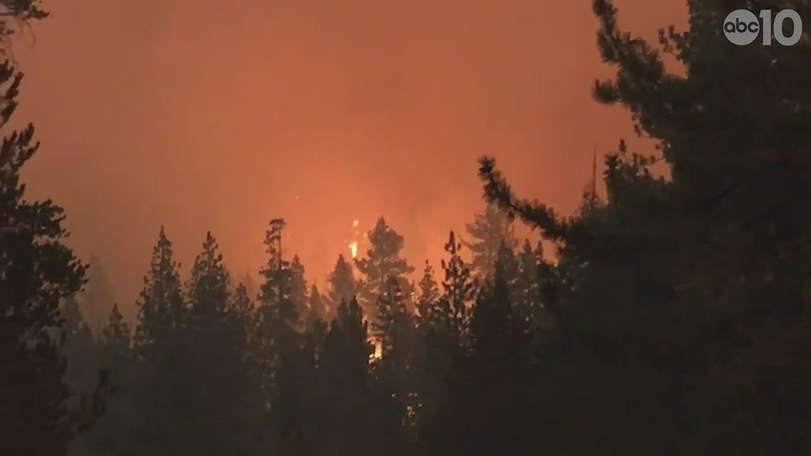 Caldor Fire and South Lake Tahoe Evacuations and maps