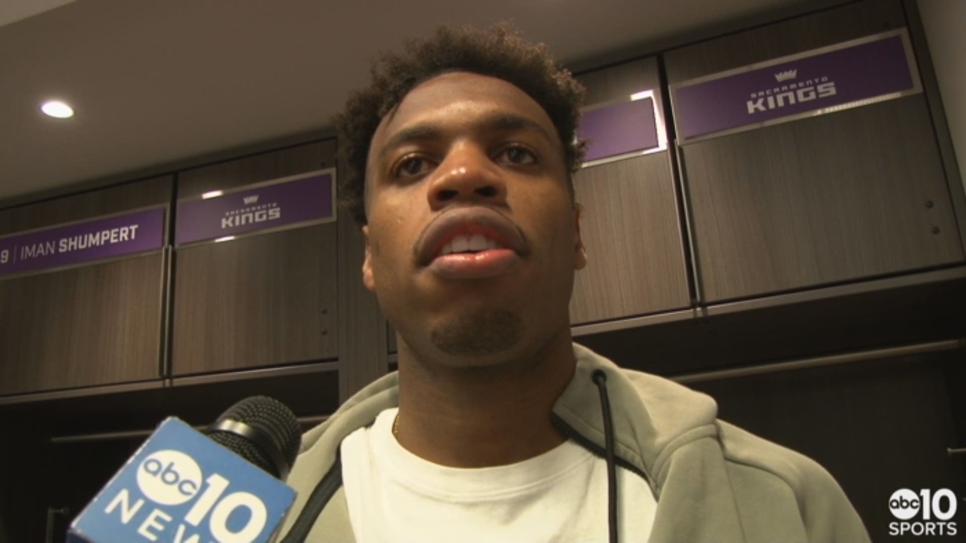 Kings guard Buddy Hield talks about his strong outing in Thursday's loss at home to the Indiana Pacers, the fight his team showed in comparison to Tuesday's loss to Dallas and living for the big moment.