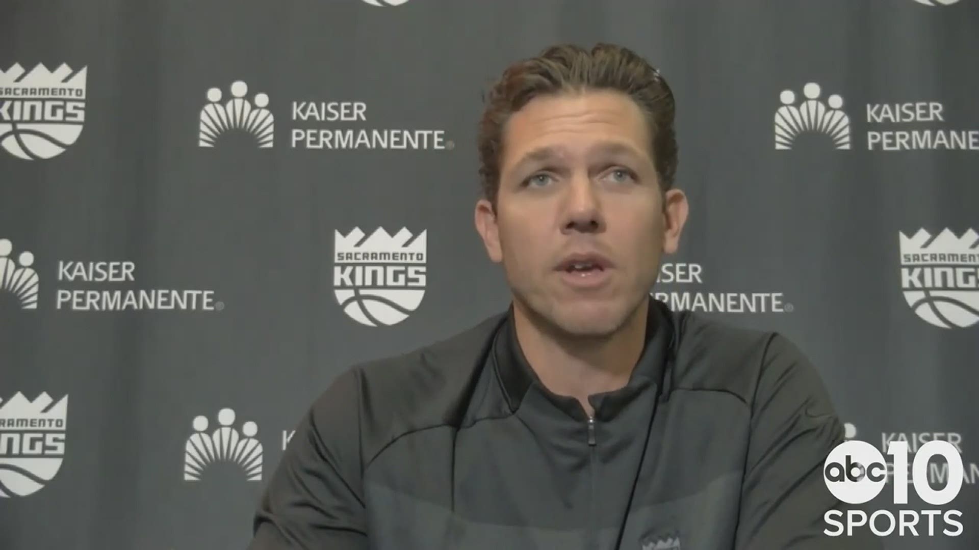Kings coach Luke Walton talks about Friday's 113-104 loss to the Spurs, how his team recognized the magnitude of the game and how fatigue was likely a factor down.