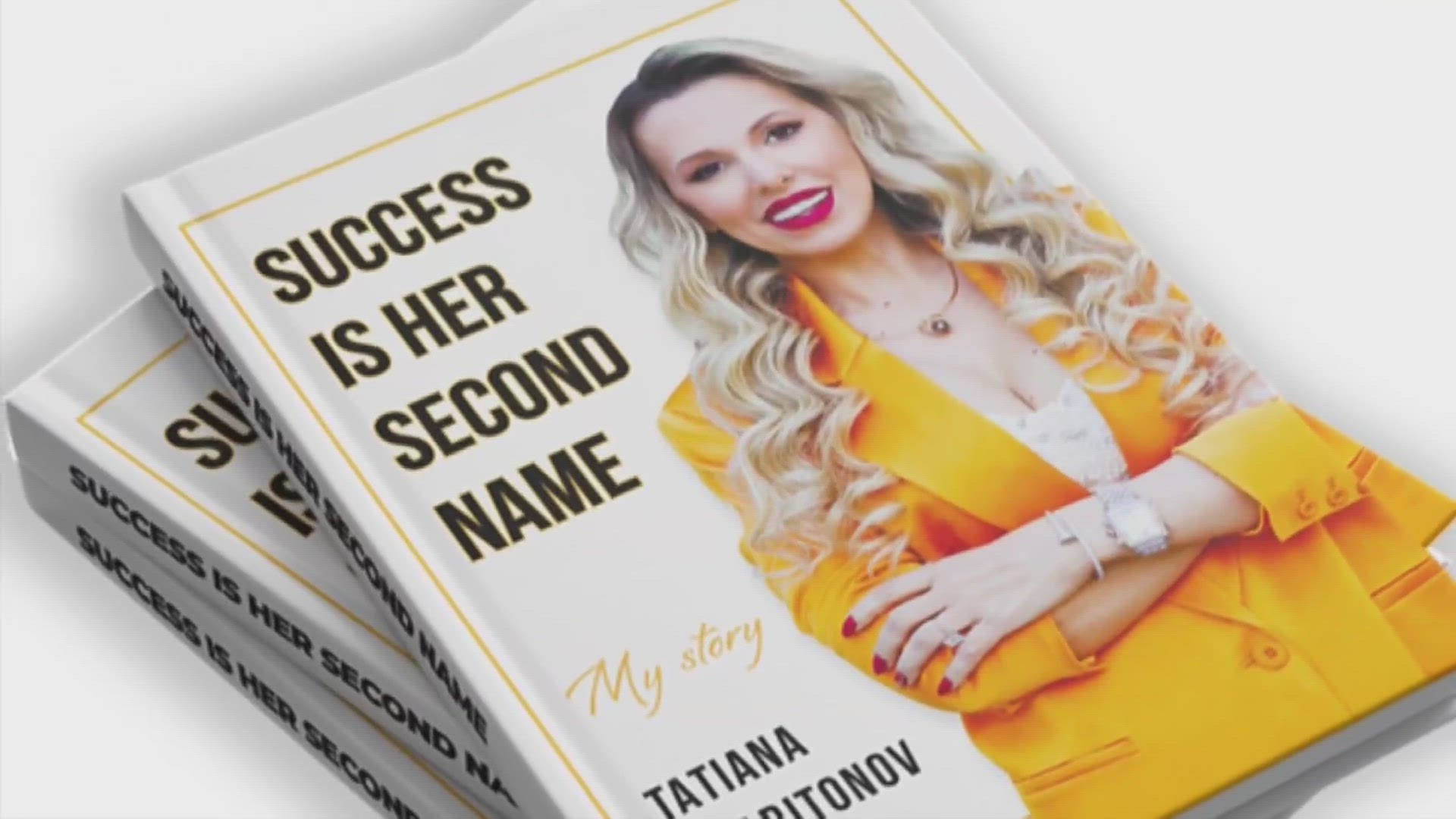 Tatyana Kharitonov is a Ukrainian immigrant, who has released a new book called "Success is Her Second Name."