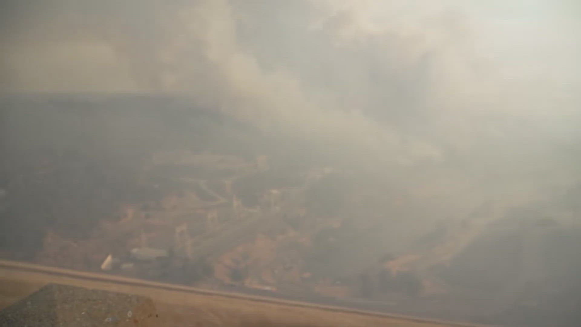 Cal Fire officials say the blaze has burned up more than 2,100 acres and forced nearly 13,000 people to evacuate.