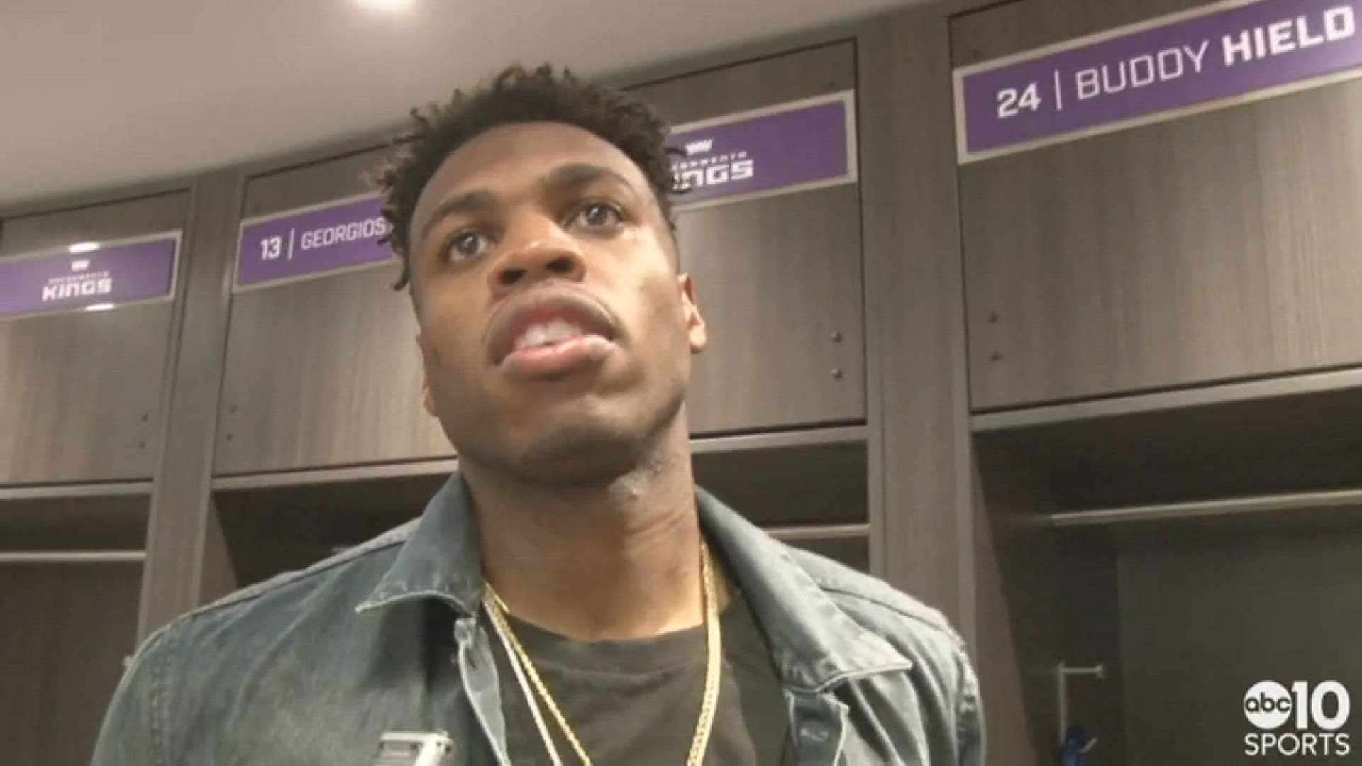 Kings guard Buddy Hield talks about what went wrong in Thursday's loss at home to the New Orleans Pelicans and the performance from DeMarcus Cousins.