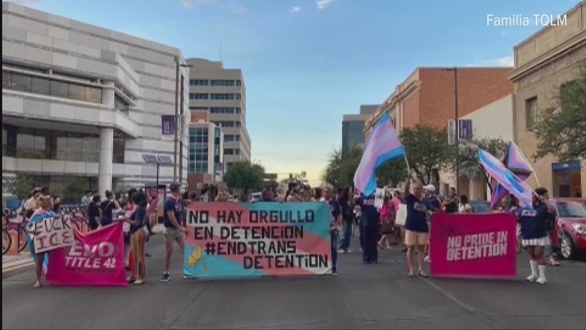 Rally At California Capitol Aims To End Detention Of Transgender ...