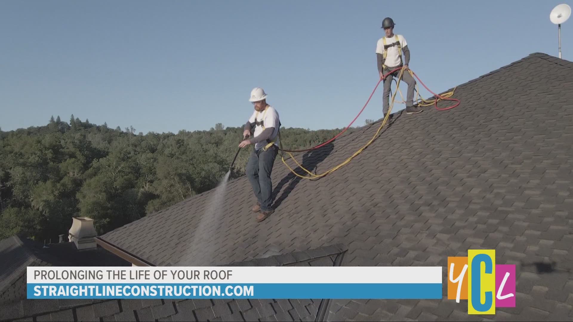 Expert advice that can help extend the life of your home's roof with their money-saving service. This segment was paid for by Straight Line Construction.