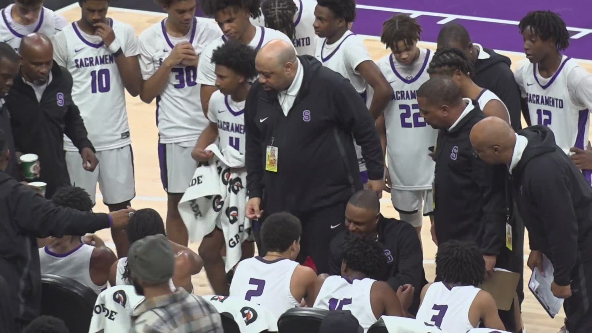 The Sacramento Dragons locked up with the Christian Brothers Falcons in their section championship game.