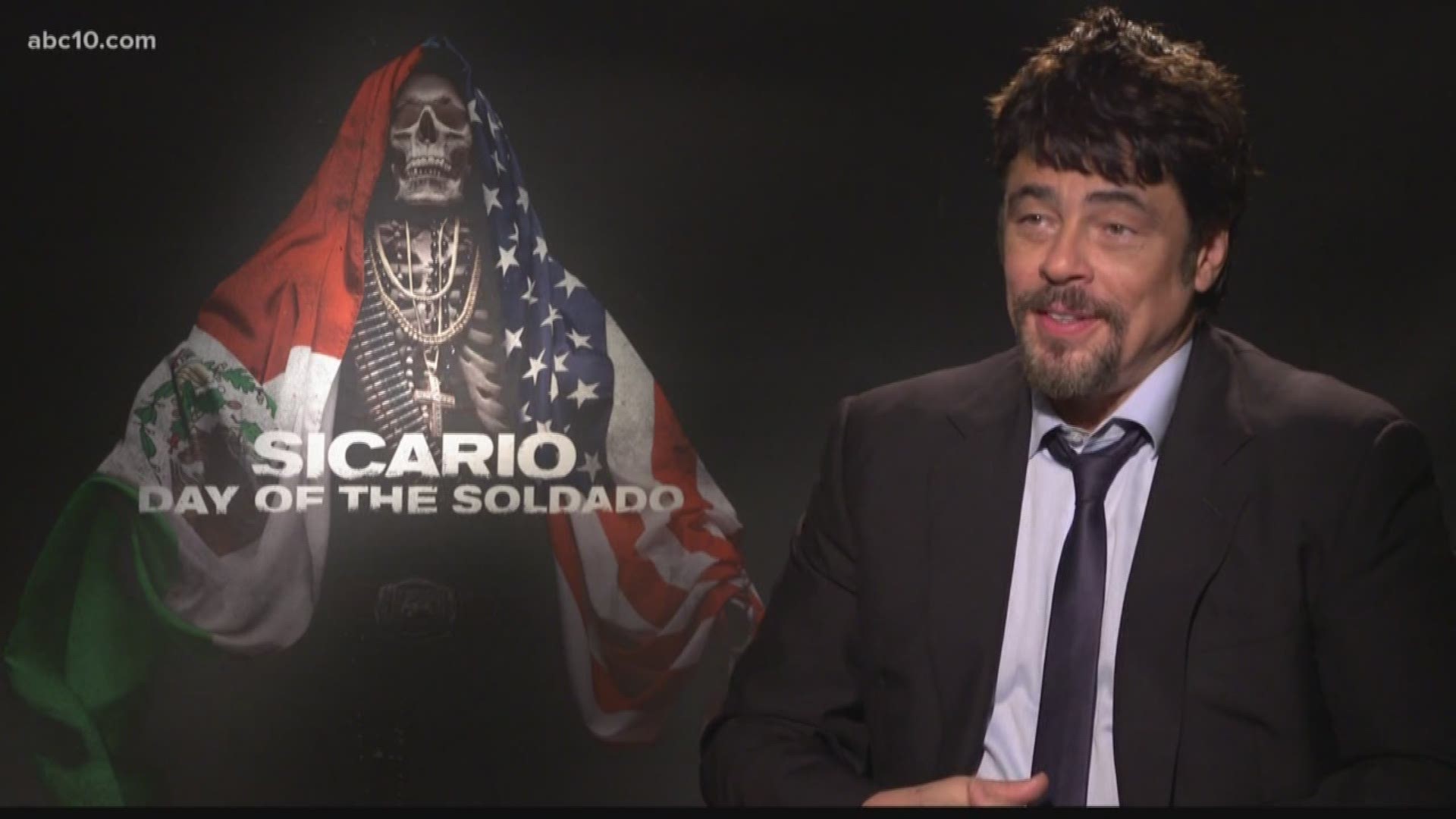 Mark S. Allen sat down with Benicio Del Toro to talk the summer blockbuster "Sicario: Day of the Soldado."