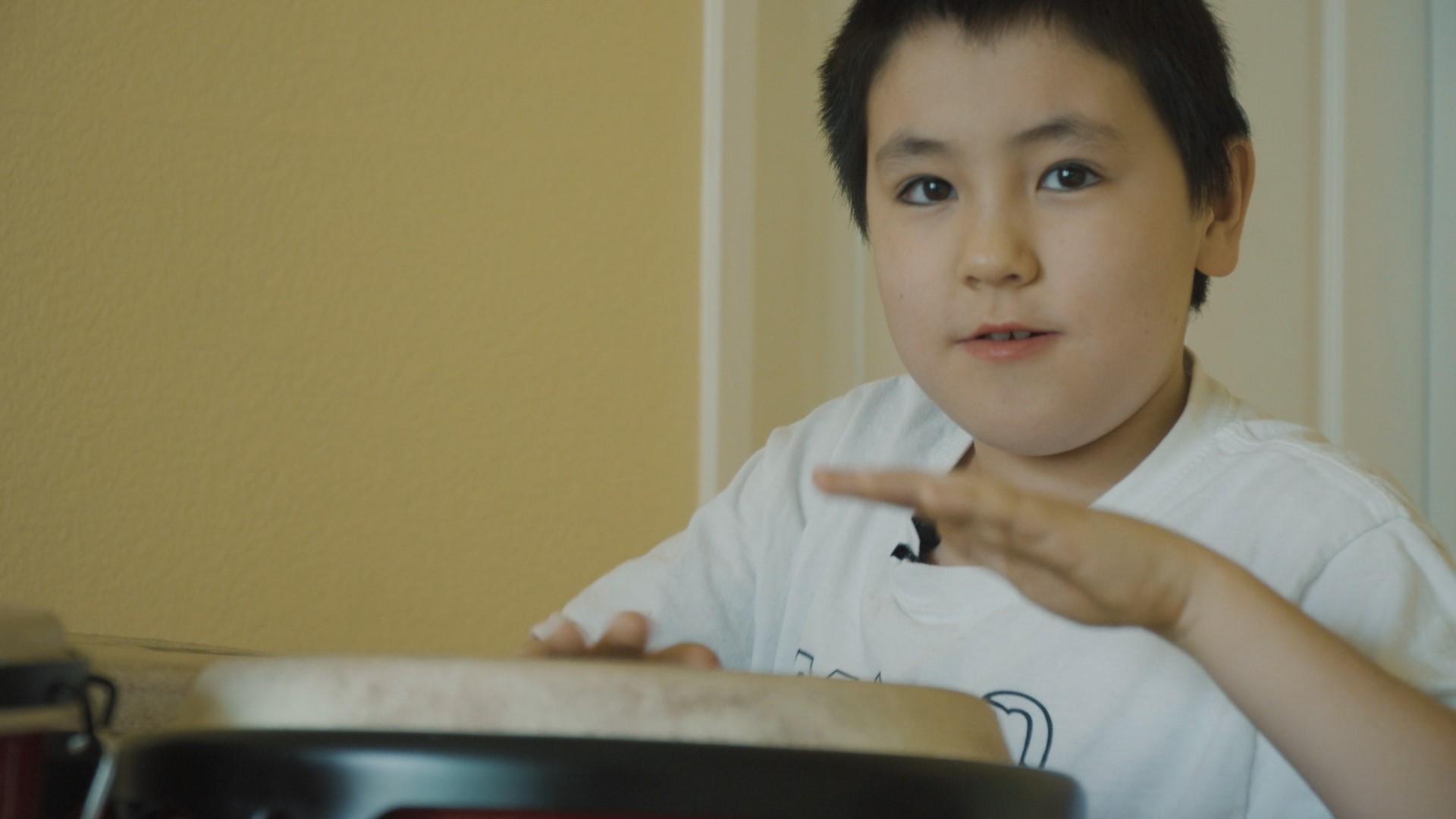 Although Max doesn't communicate so much with his words, the 10-year-old with autism discovered he can express himself with music.