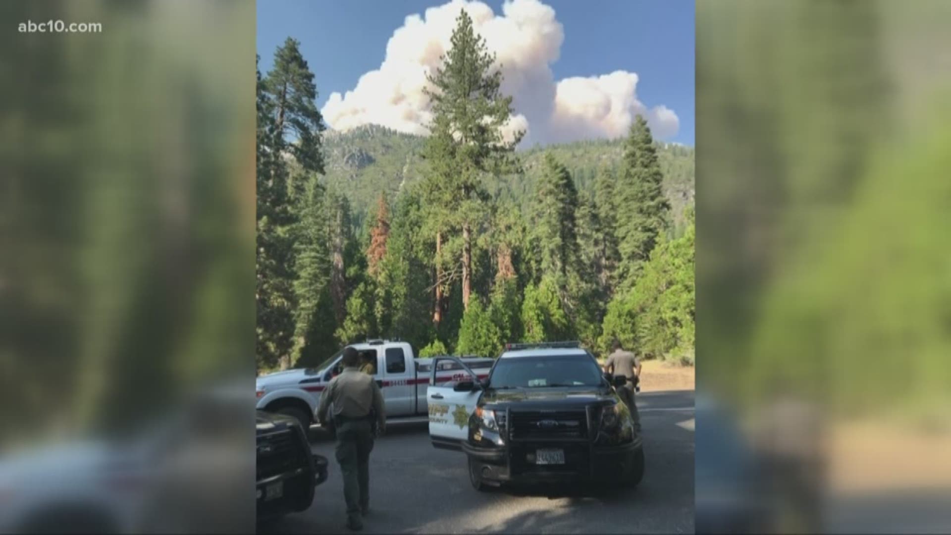 The Donnell Fire in Tuolumne County has grown to an estimated 6,000 acres, according to the Tuolumne County Sheriff's Department.
