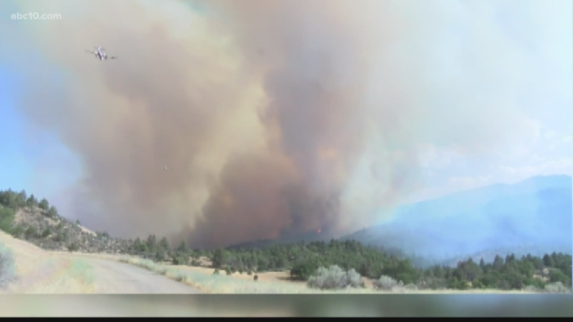 There's a fire at the Oregon-California border that's growing. Another 300-acre fire that was confirmed to be started by illegal fireworks. And the state's largest burning fire is at 88,000 acres charred.