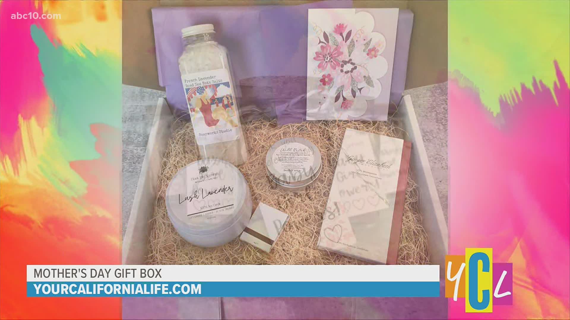 Simply Special Sac's Spring Box is perfect for Mother's Day with a theme of "Rest and Relaxation," and it's items are from local, women-owned small businesses.