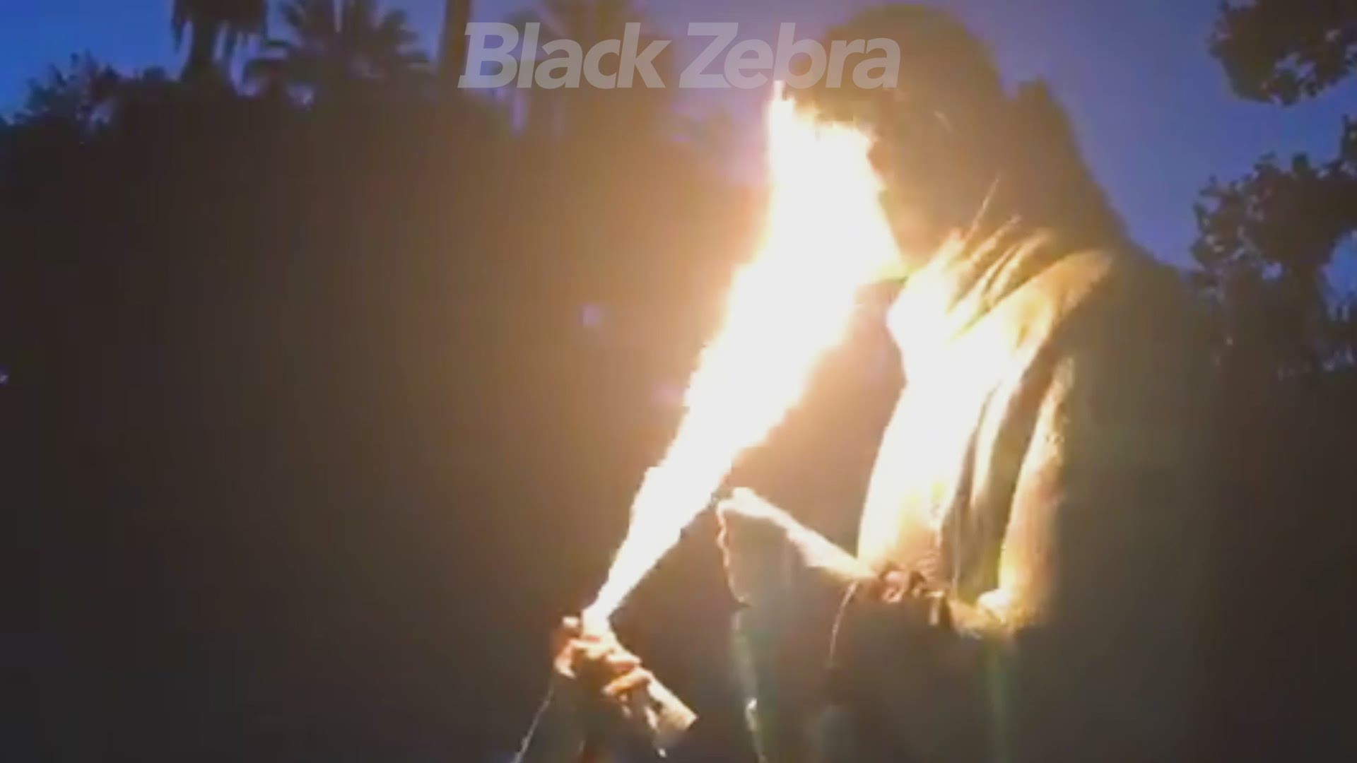 California Highway Patrol said protesters tore down a statue of Junipero Serra on July 4th. Video credit: Black Zebra Productions