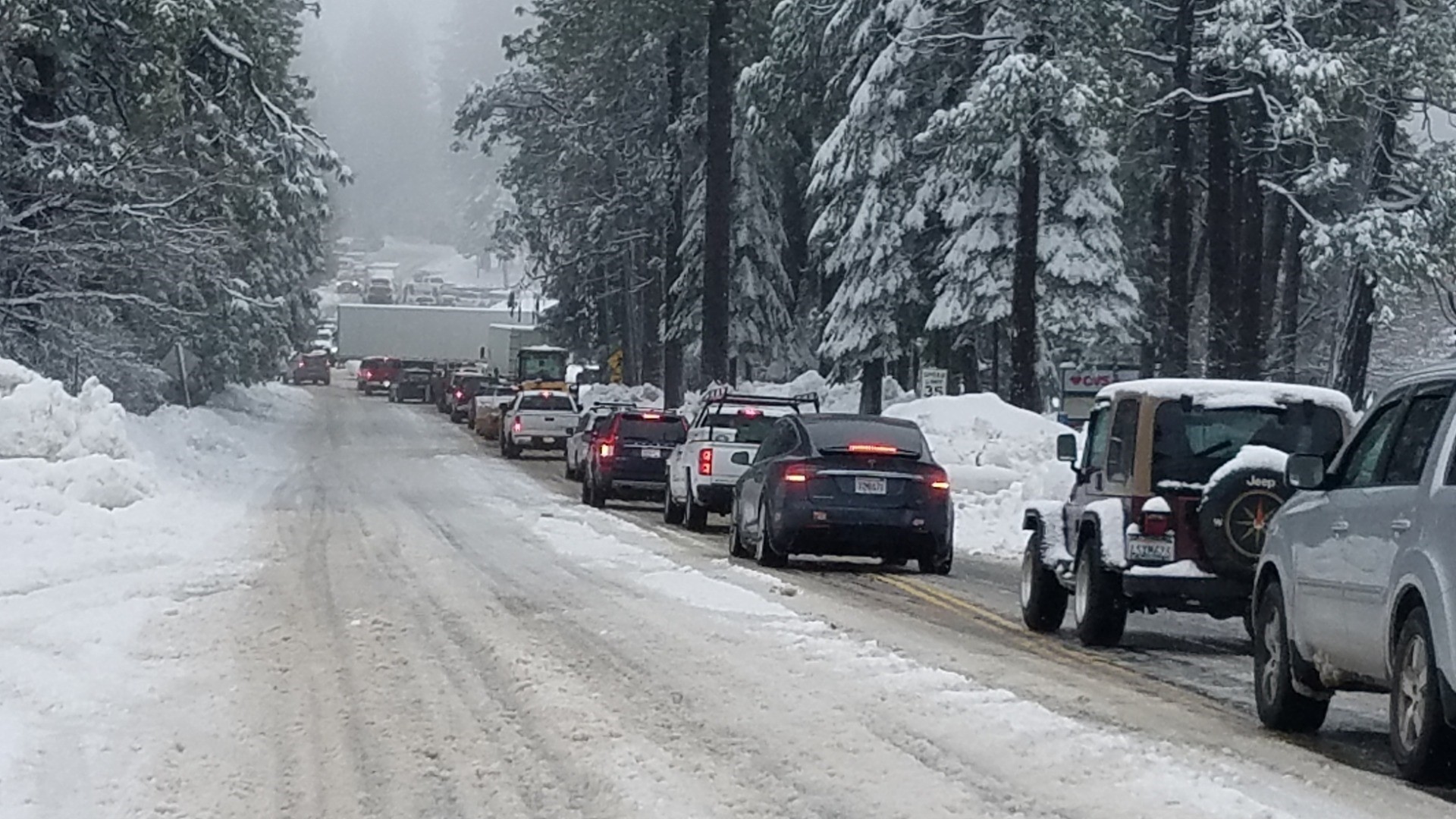 A powerful winter storm turned dangerous and chaotic this past weekend in the Foothills. It took more than eight hours for people to get from Placerville to Tahoe, so many stalled drivers stopped in smaller towns. Pollock Pines was one of those communities.