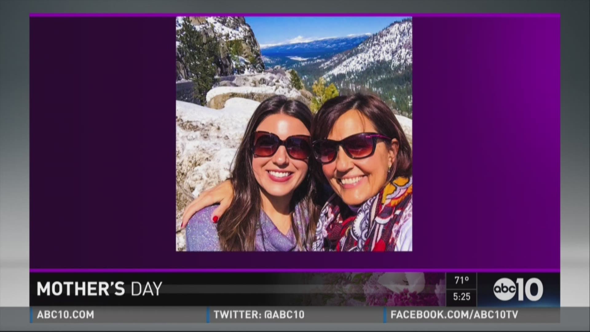 ABC10 News celebrates Mother's Day with photos of moms shared by staff and viewers. 