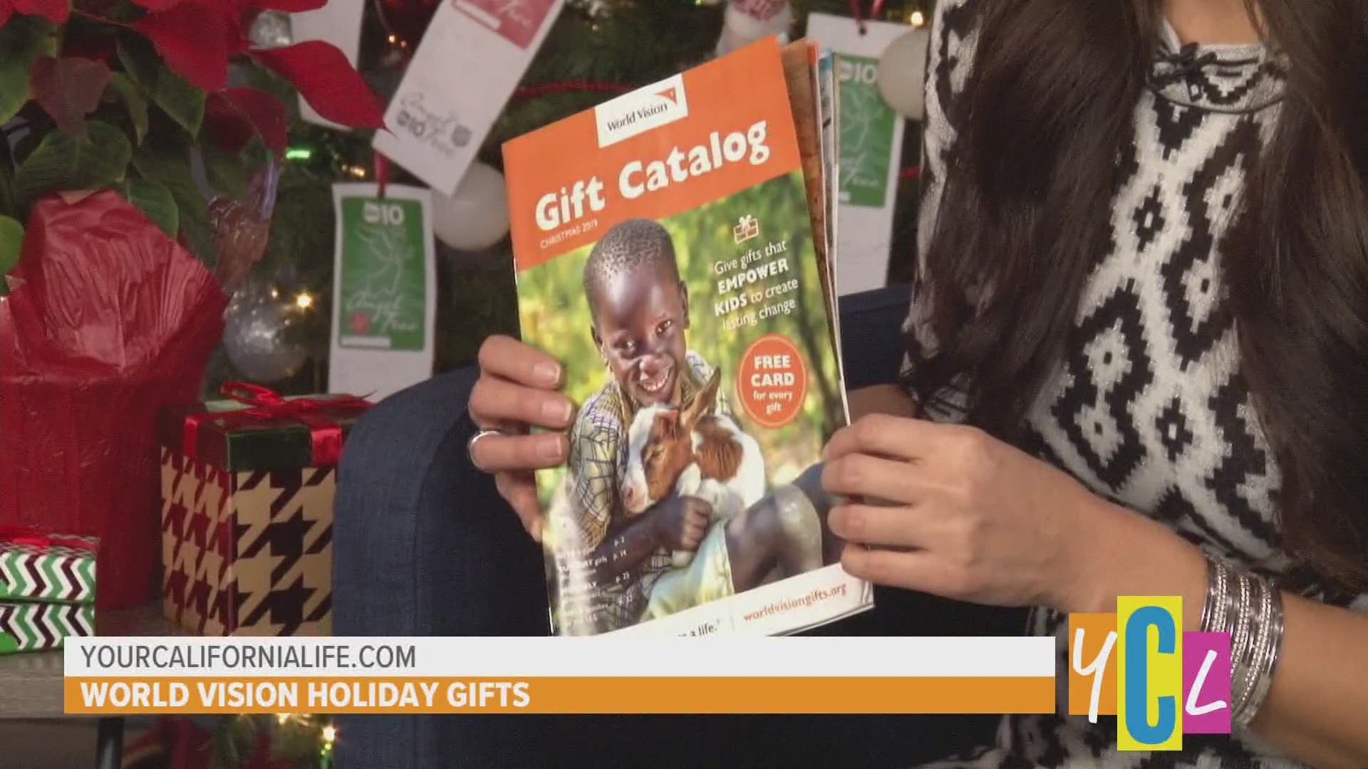 Gifts like goats, education, and child sponsorship that empower kids to create lasting change through World Vision’s Gift Catalog at www.worldvision.org