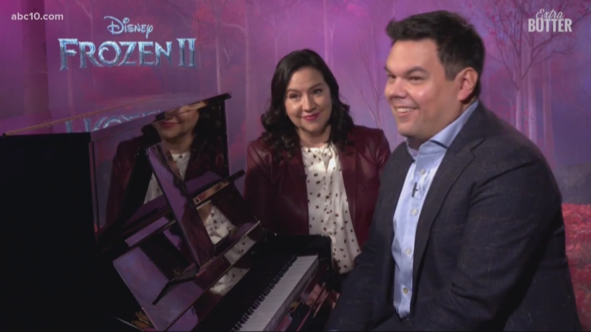 Mark S. Allen spoke with the "Frozen" songwriters, Robert and Kristin Lopez, about their inspiration for writing award-winning music like "Let it go."