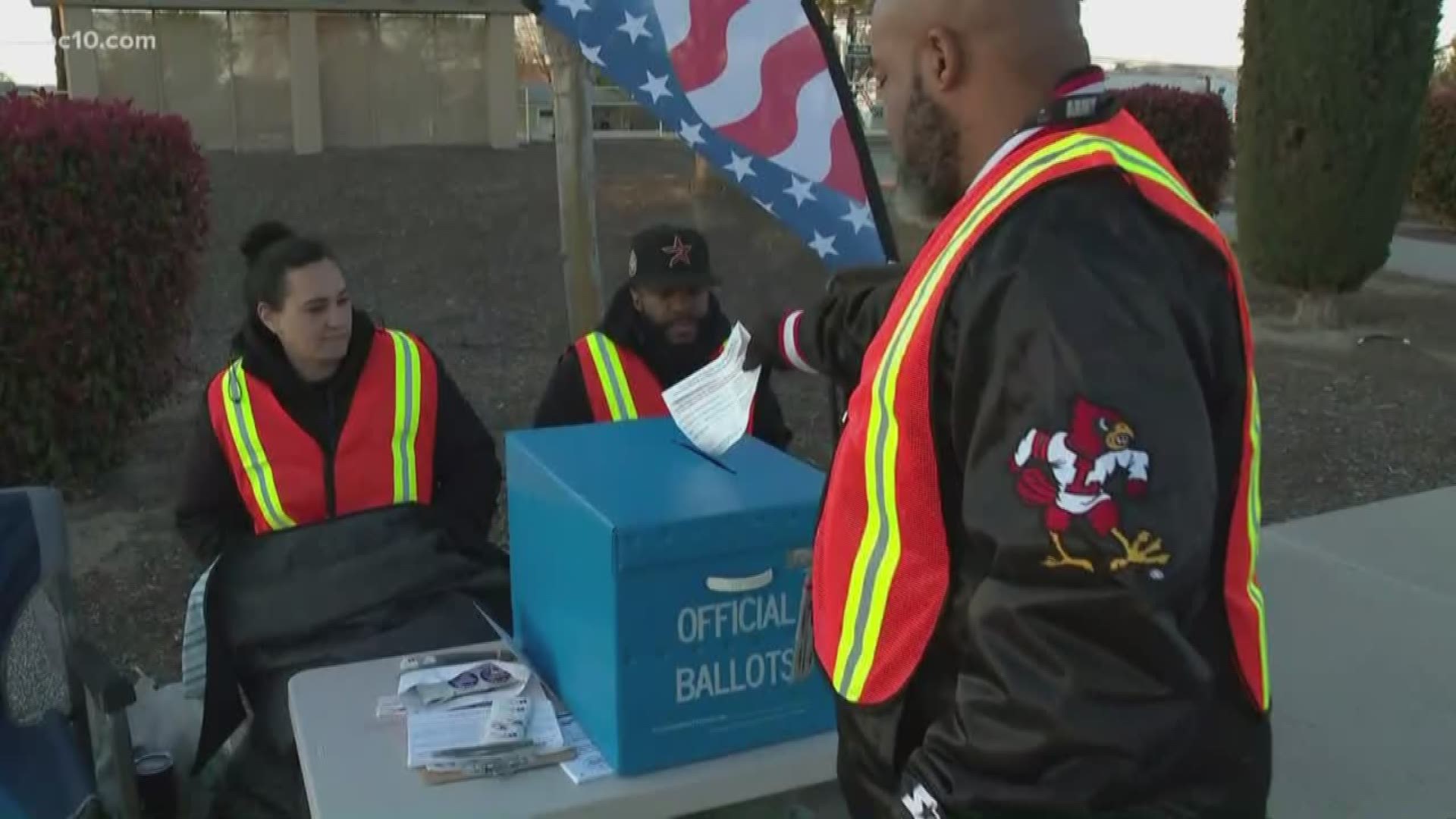 Officials in San Joaquin County are making it easier to cast your ballot and you don't even have to leave your car!