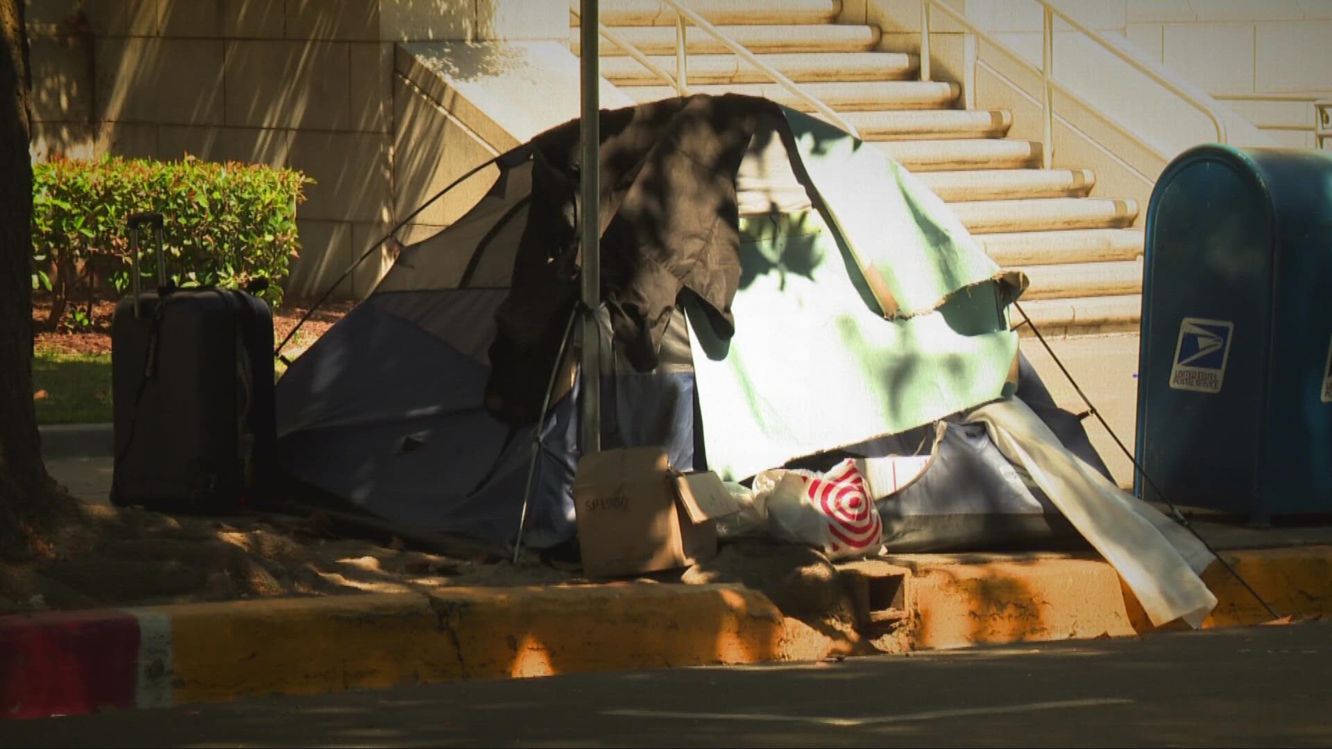 Organizations spoke out about how Measure O would demolish homeless encampments and either relocate the unhoused or criminalize and remove them if approved.