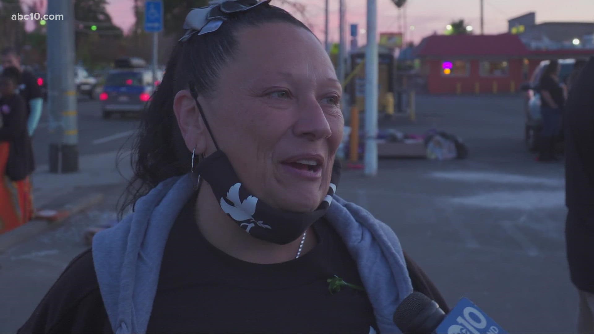 When a driver overtook a turn and crashed into the two sister's vendor stand on Oct. 29, friends and family are demanding changes be made at that intersection.